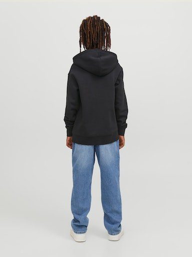 Jack Junior HOOD N Jones JORVESTERBRO black SWEAT Hoodie &