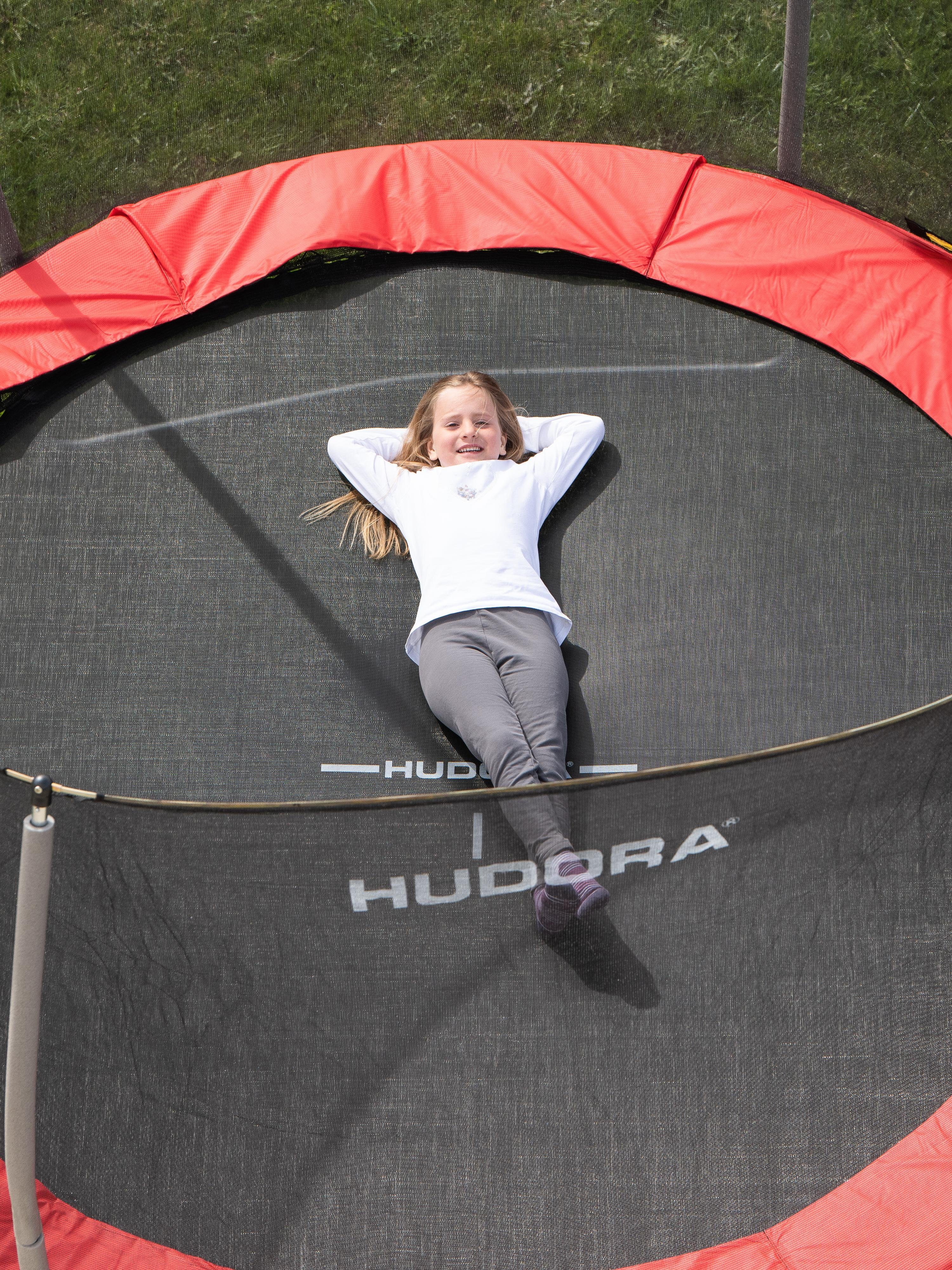 Hudora - Trampolin Garten- + Spielzeug-Gartenset Sicherheitsnetz Trampolin Fantastic Hochwertiges