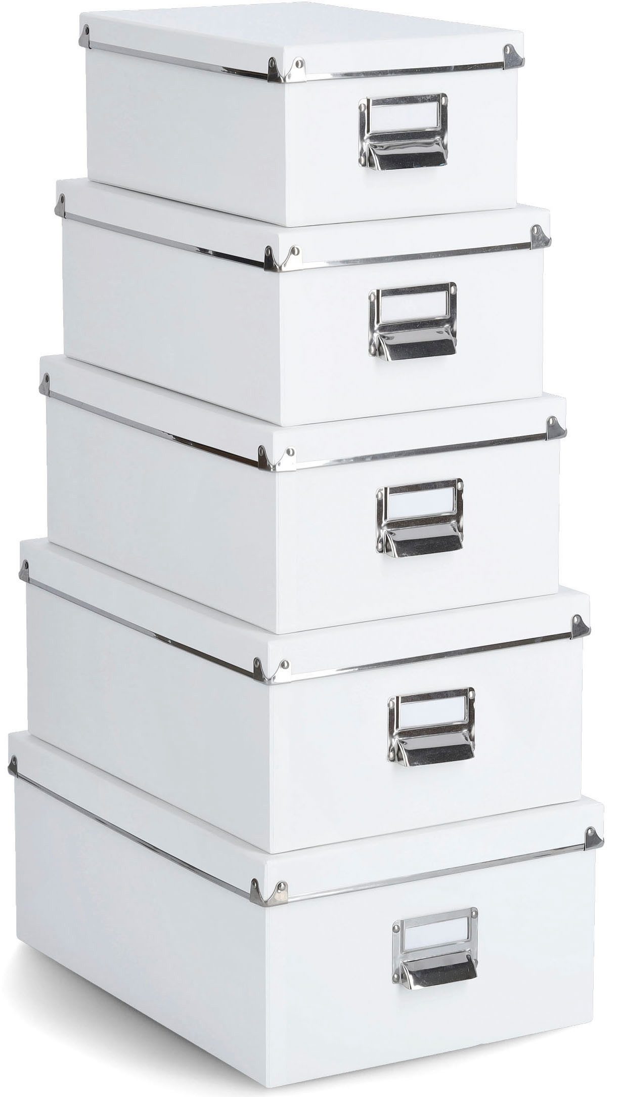 Zeller Present Aufbewahrungsbox, (5-tlg)