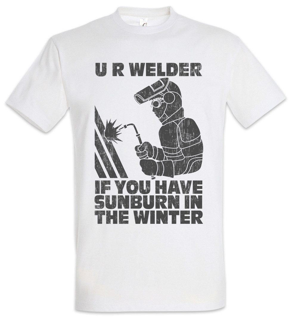 Urban Backwoods Print-Shirt U R Welder Herren T-Shirt Welding Schweißer Sch günstig online kaufen