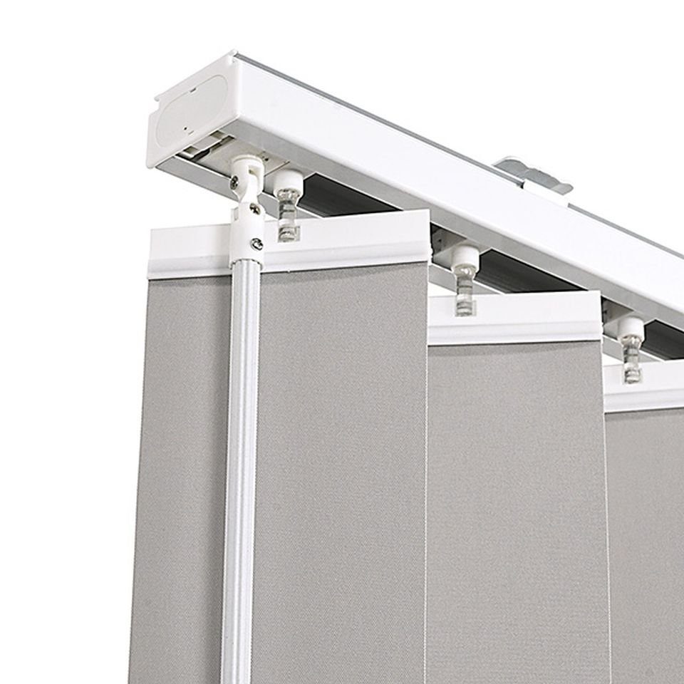 ventanara Lamellenvorhang Lamellenvorhang Komplettset verdunkelnd 89mm Vertikaljalousie