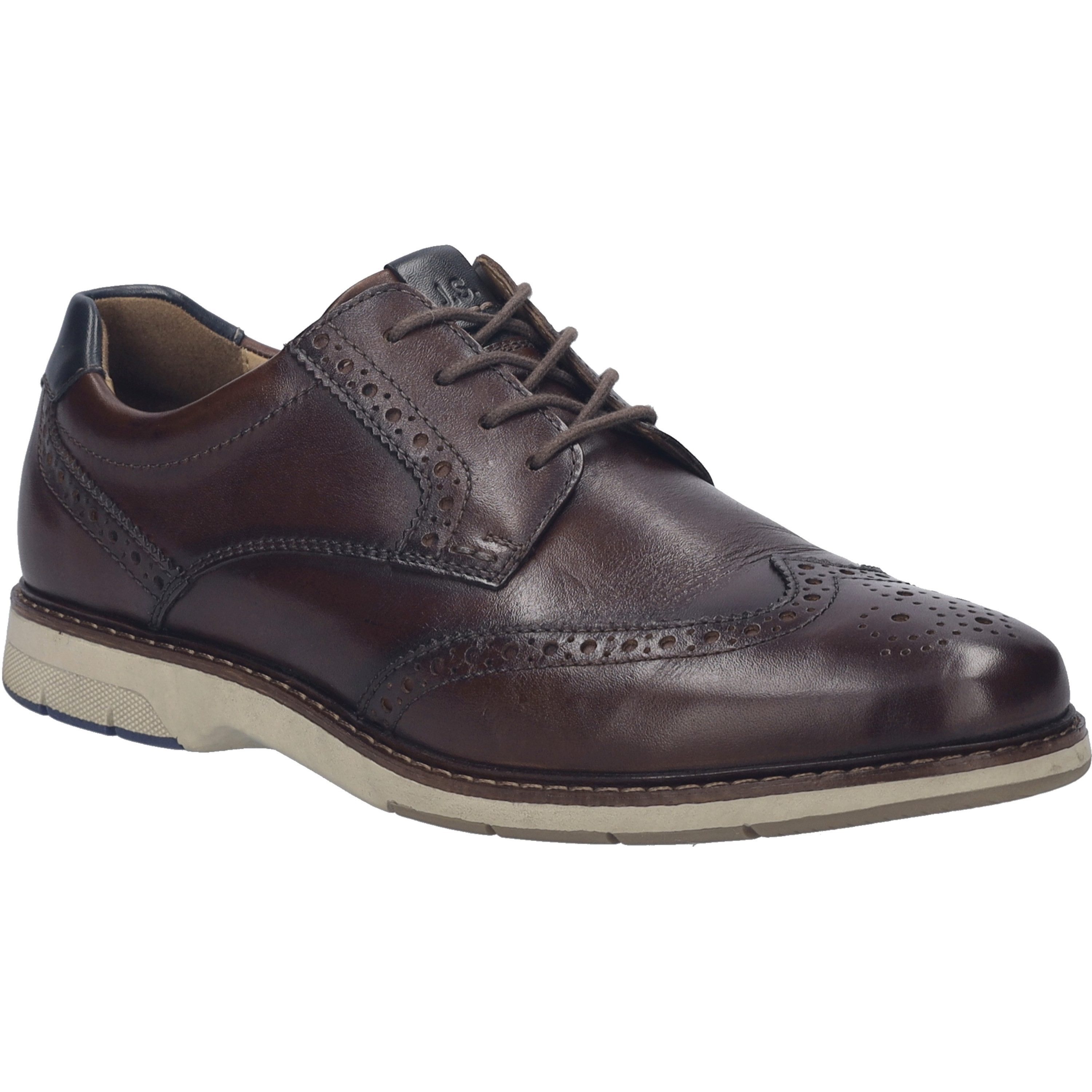 Josef Seibel Stuart 04, braun Schnürschuh