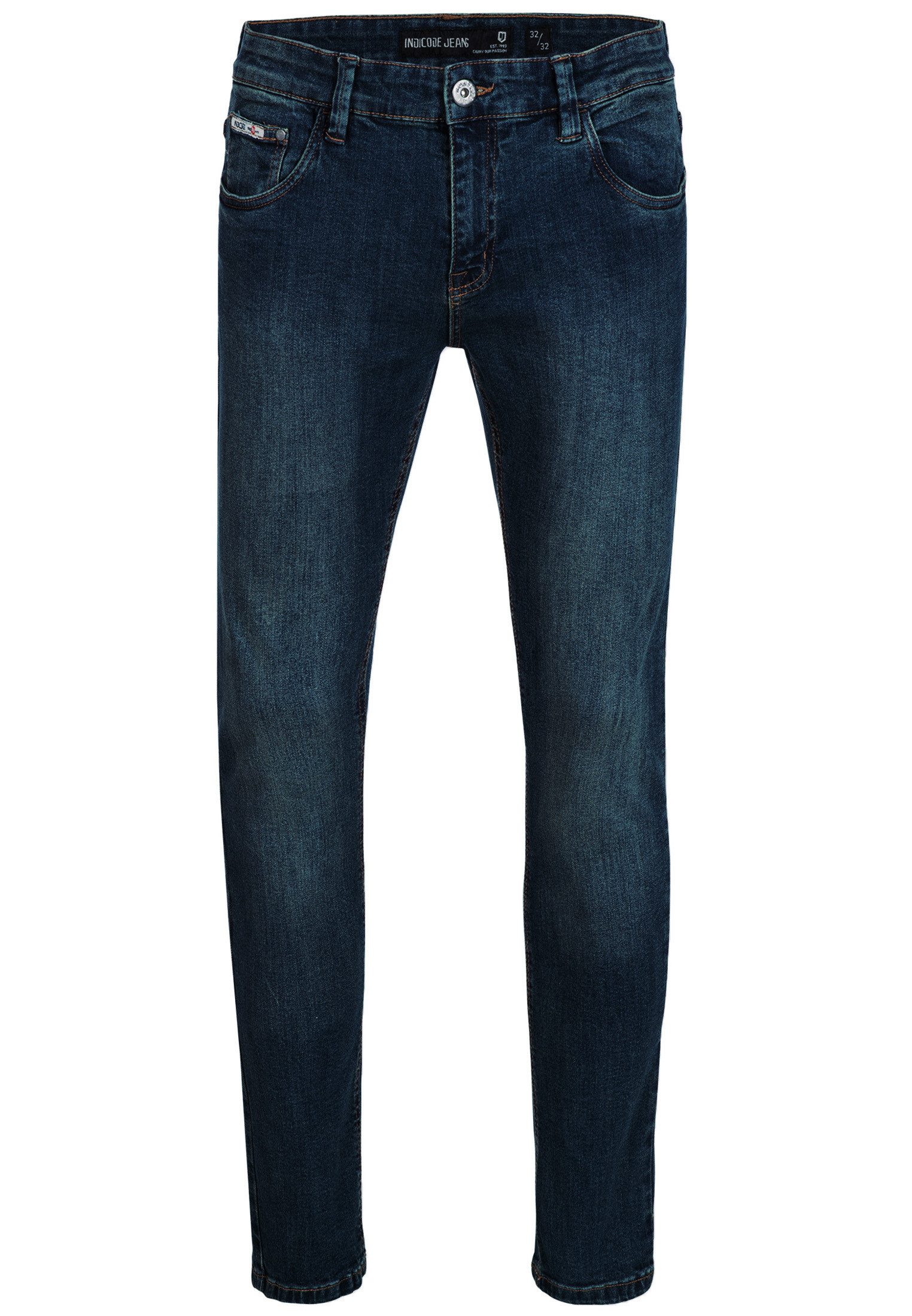 Indicode Regular-fit-Jeans Herren Texas Jeanshose Hose Herrenhose Jeanshose günstig online kaufen