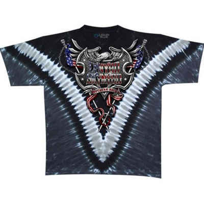 Liquid Blue T-Shirt Lynyrd Skynyrd - Southern Rock Shield mit lizensiertem Print