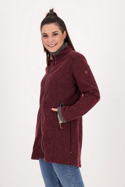 DEPROC Active Strickfleecejacke AMYWOOD CS NEW LONG JACKET Auch in Großen Größen erhältlich