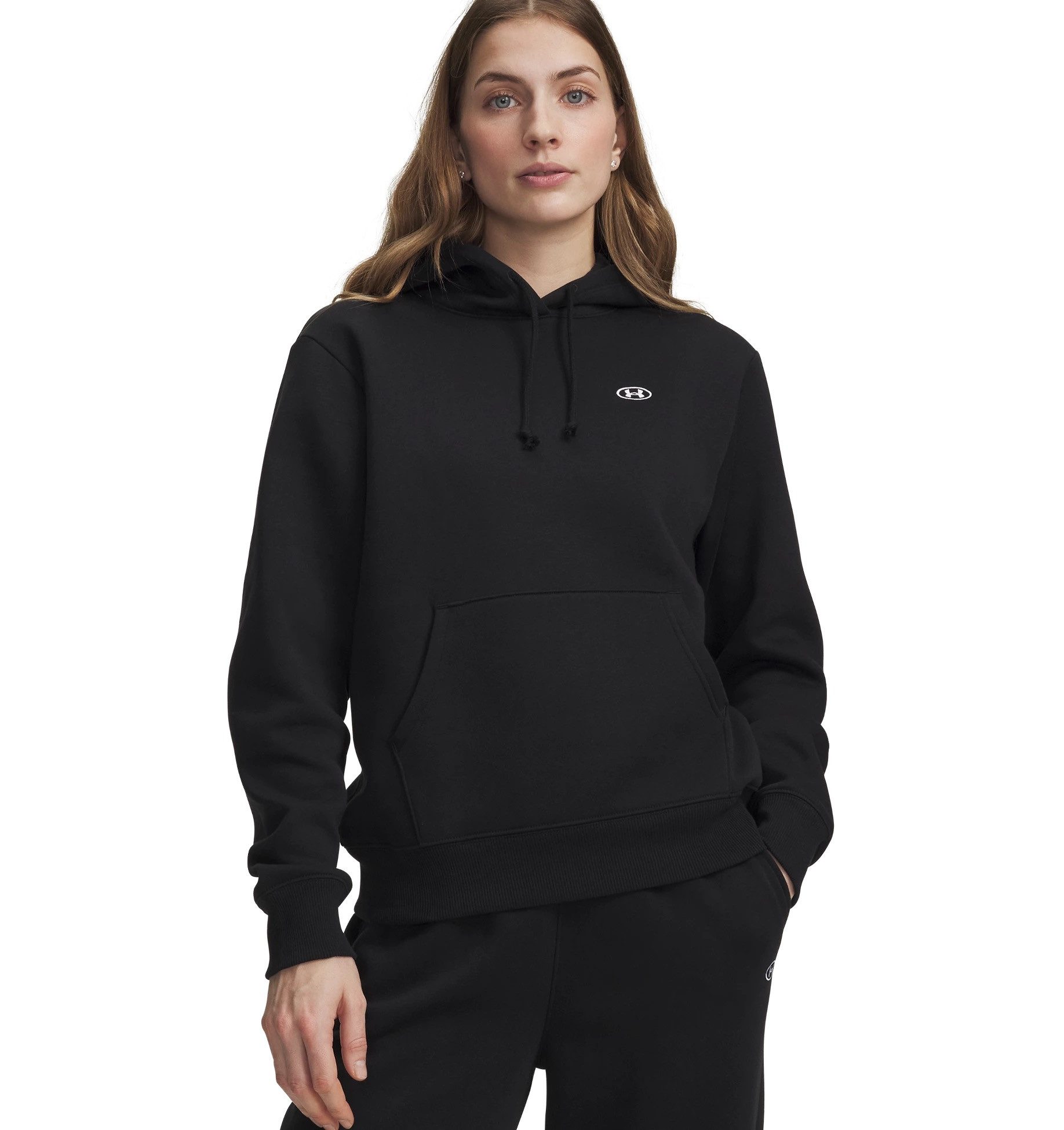 Under Armour® Kapuzensweatshirt RIVAL FLC HOODIE aus Baumwolle und Polyester, in den Größen XS bis XXL