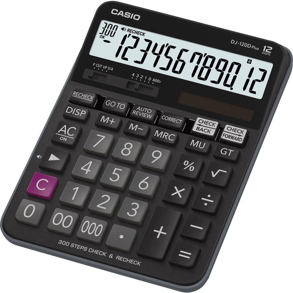 CASIO Taschenrechner Tischrechner DJ-120D PLUS