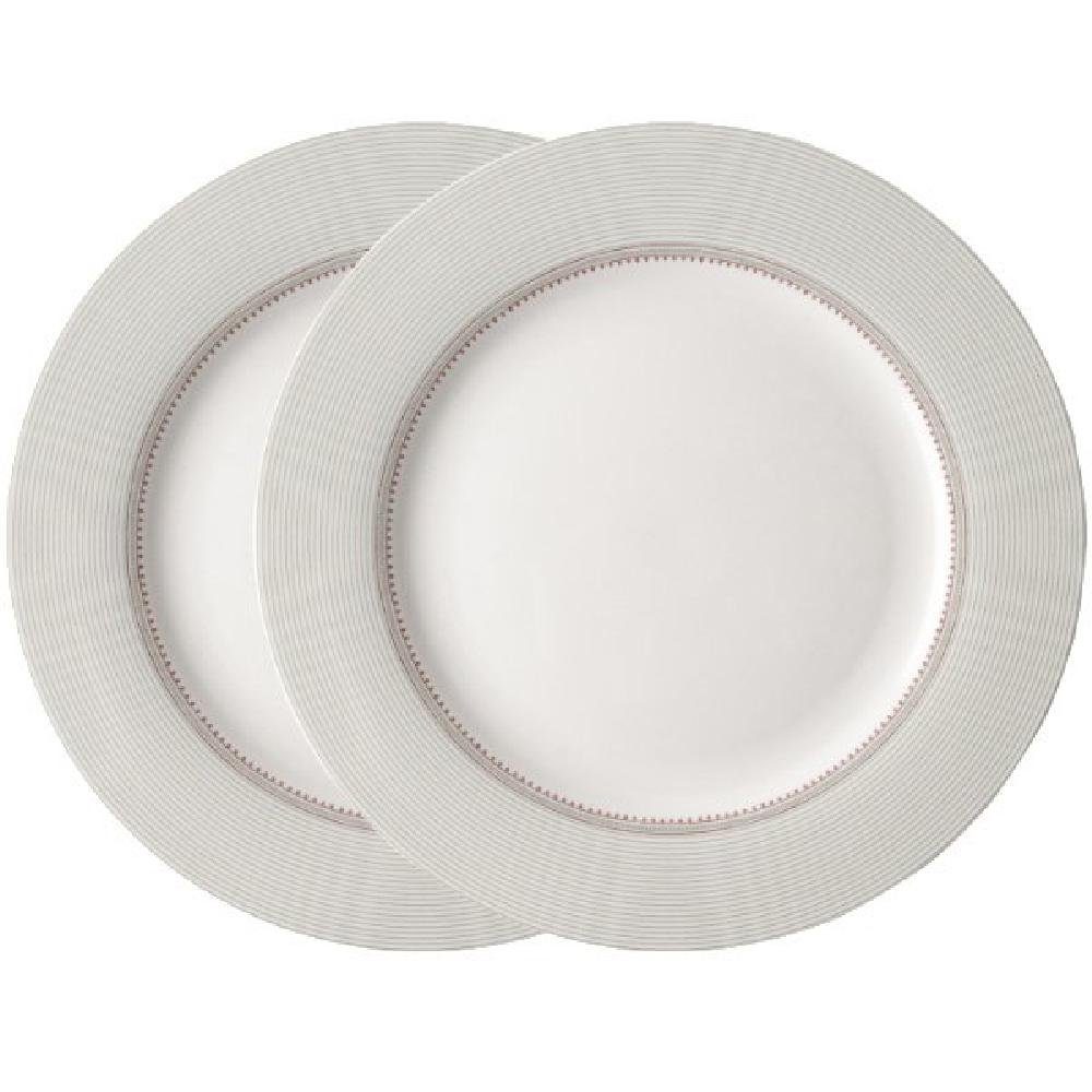 LAURA ASHLEY Geschirr-Set Тарелки-Set Wild Clematis (26cm) (2-teilig)