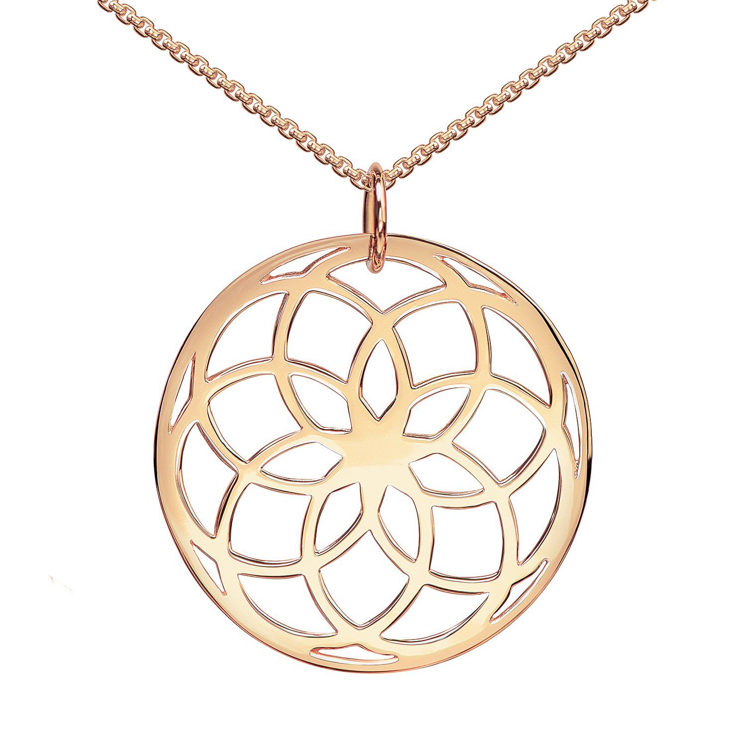 Materia Kettenanhänger Lebensblume / Blume des günstig online kaufen
