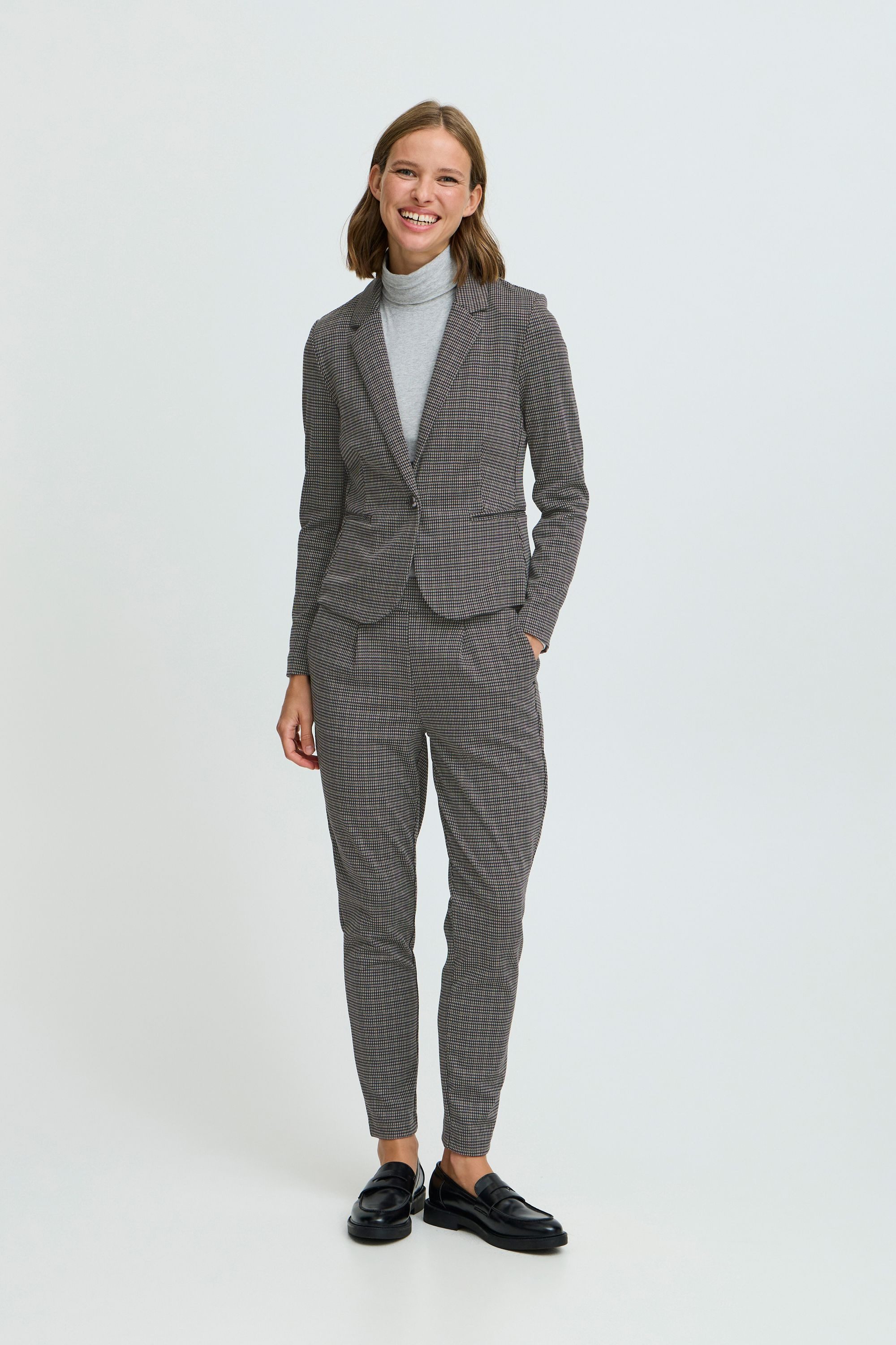 b.young Kurzblazer BYROWAN BLAZER - karierter günstig online kaufen