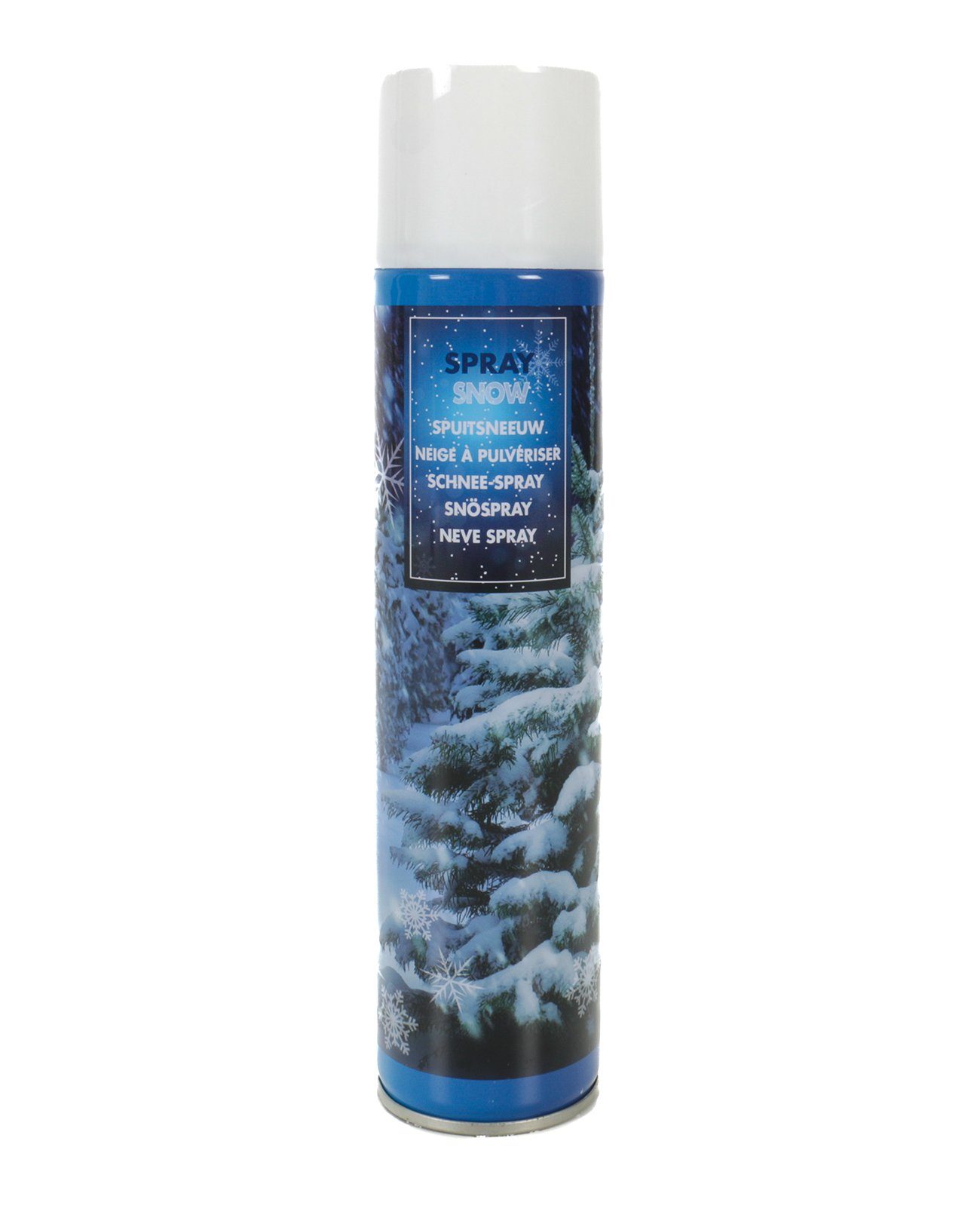Bubble-Store Streudeko Schneespray, Sprühdose mit Kunstschnee, (Kunstschnee zum Aufsprühen für Schablonen, Tannenzweige, Fenster, Spiegel, Glas etc), Schnee Dekospray