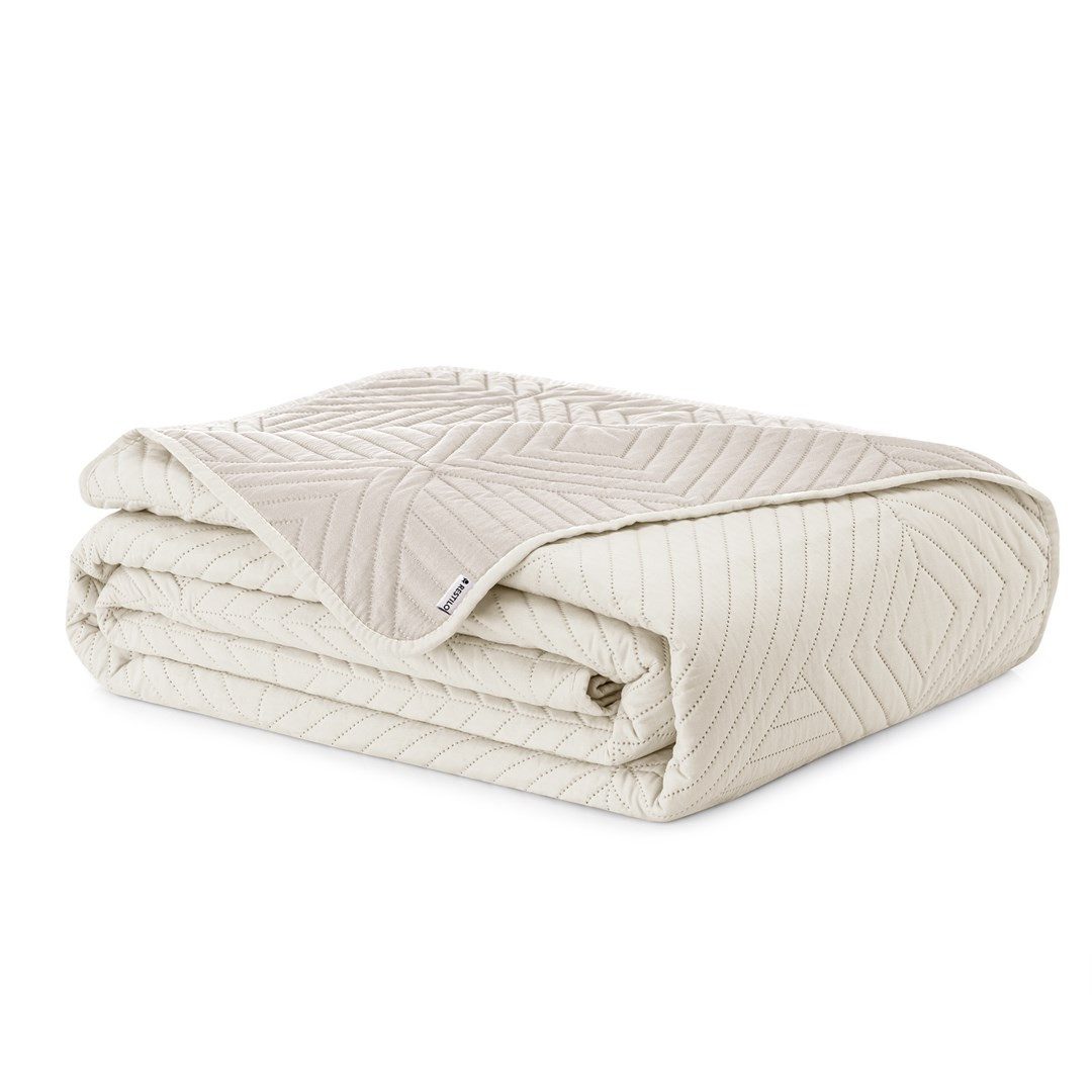 AmeliaHome Tagesdecke Tagesdecke Wohndecke Bettüberwurf Wendedesign leichte günstig online kaufen