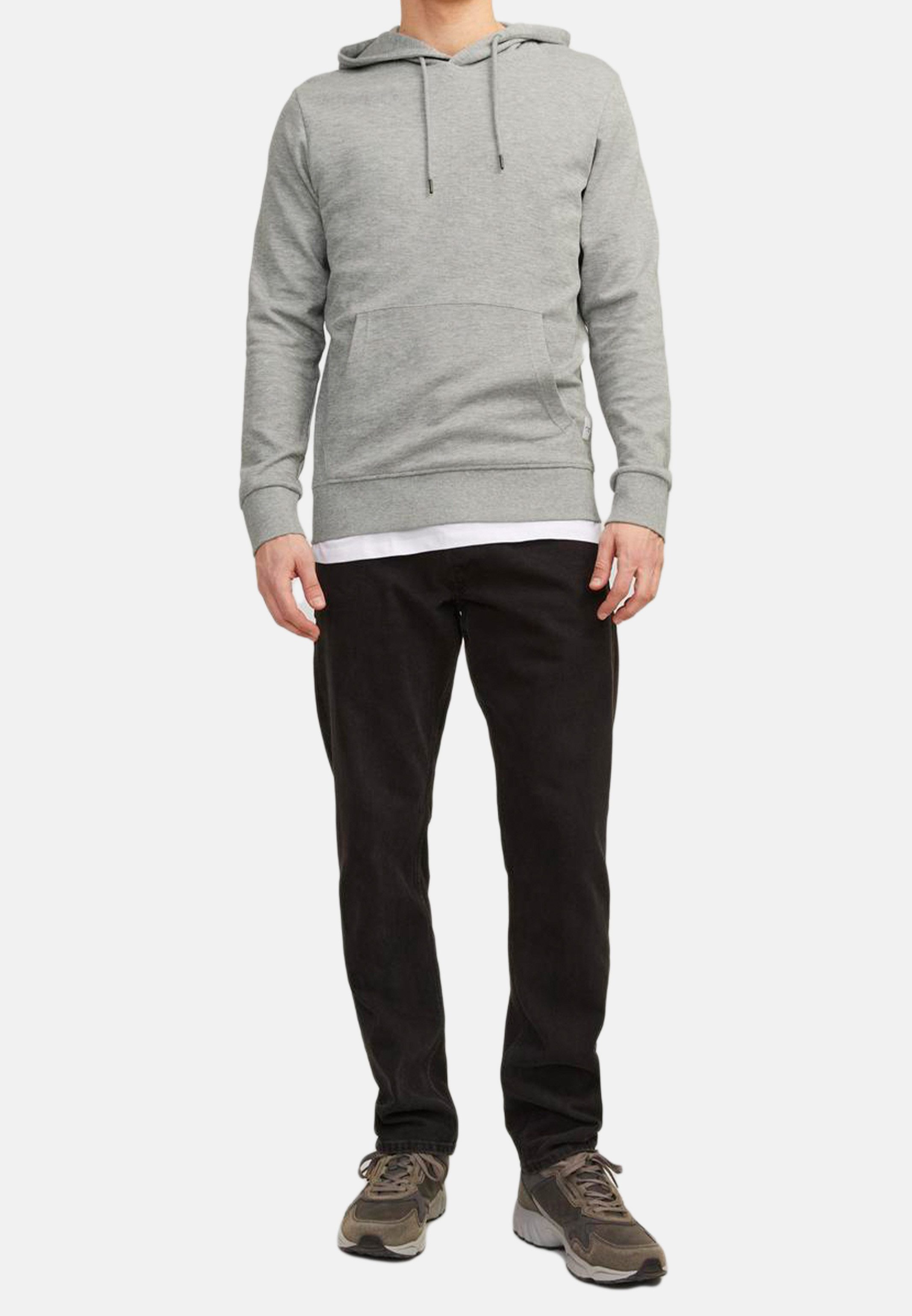 Jack & Jones Hoodie Basic (1-tlg) Sweatshirt / Hoodie - Baumwolle - Atmungsaktiv