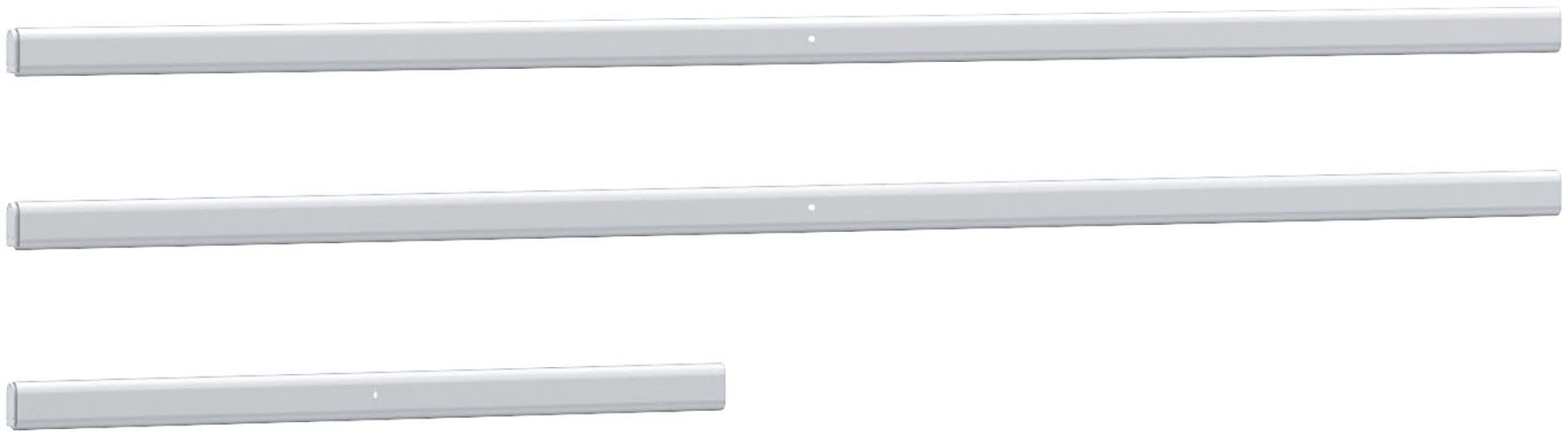 FORTE Schrankleuchte, Bewegungsmelder, LED fest integriert, Neutralweiß, Kleiderstangenbeleuchtung, optimale Übersicht, 2 x 107 cm 1 x 47,4 cm