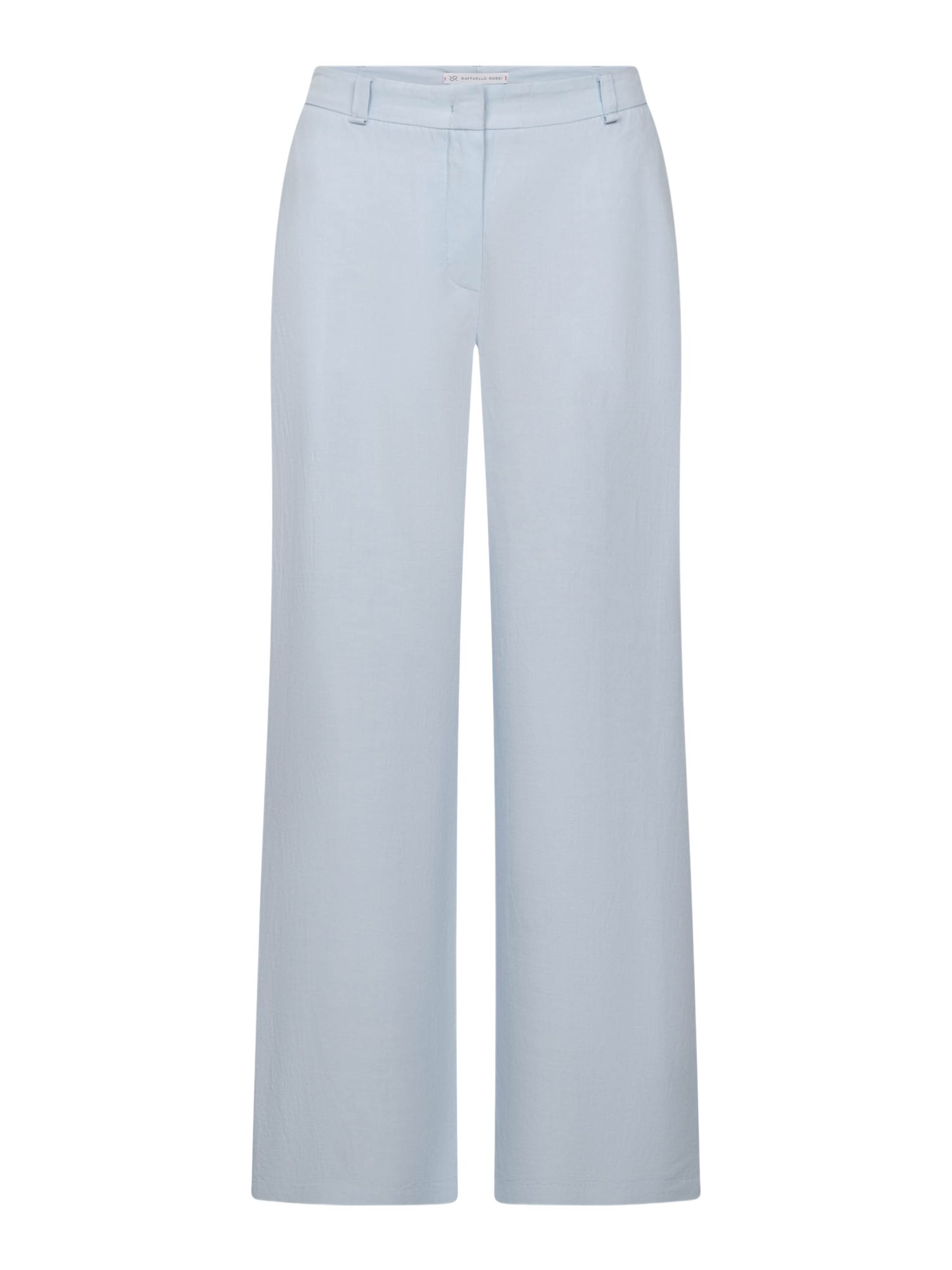 Raffaello Rossi Stoffhose blau,Business,Viskose,Unifarben,Regular Fit,Mittel