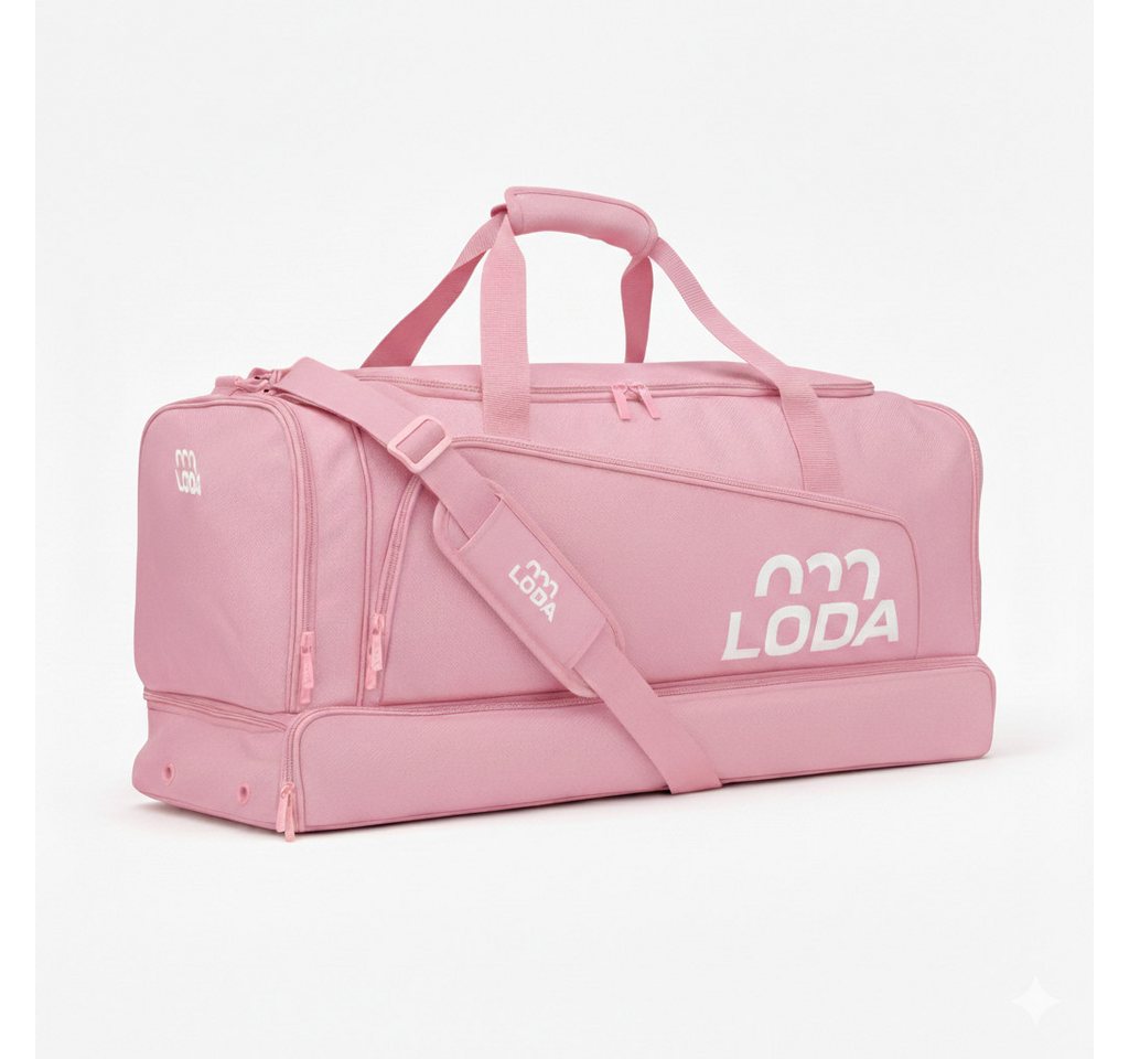 LODA sports Sporttasche team 68L - Trainingstasche mit Rucksackfunktion & Schuhfach, 65cm (L) x 30cm (B) x 35cm (H), 68 Liter Volumen