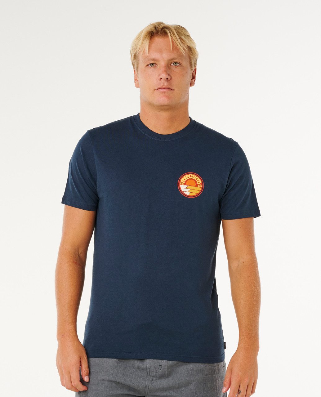 Rip Curl Print-Shirt Rip Curl Pacific Rinse Stacked T-Shirt
