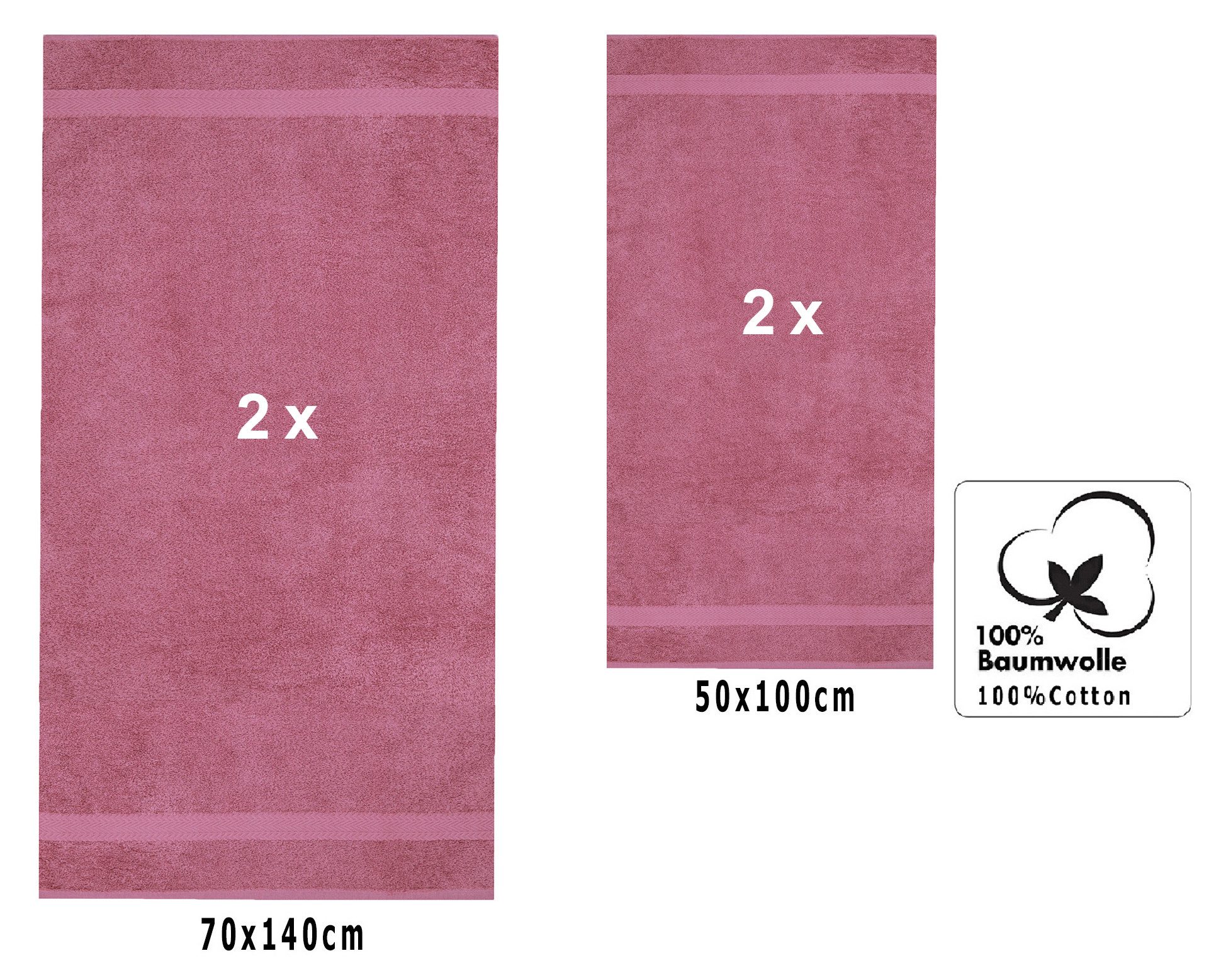 Betz Handtuch Set 4-tlg. PREMIUM 2 günstig online kaufen