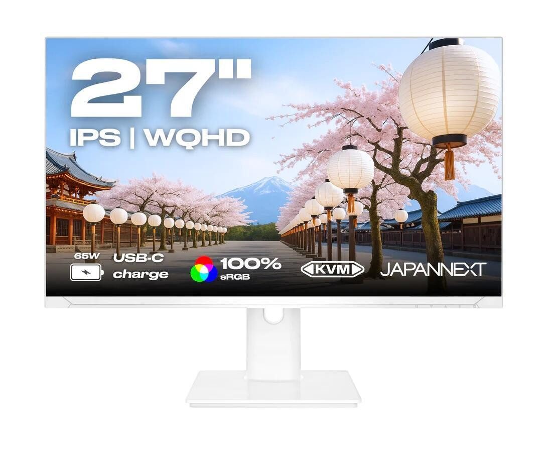 JAPANNEXT TFT-Monitor (2560 x 1440, 8 ms Reaktionszeit, 75 Hz, ELED)