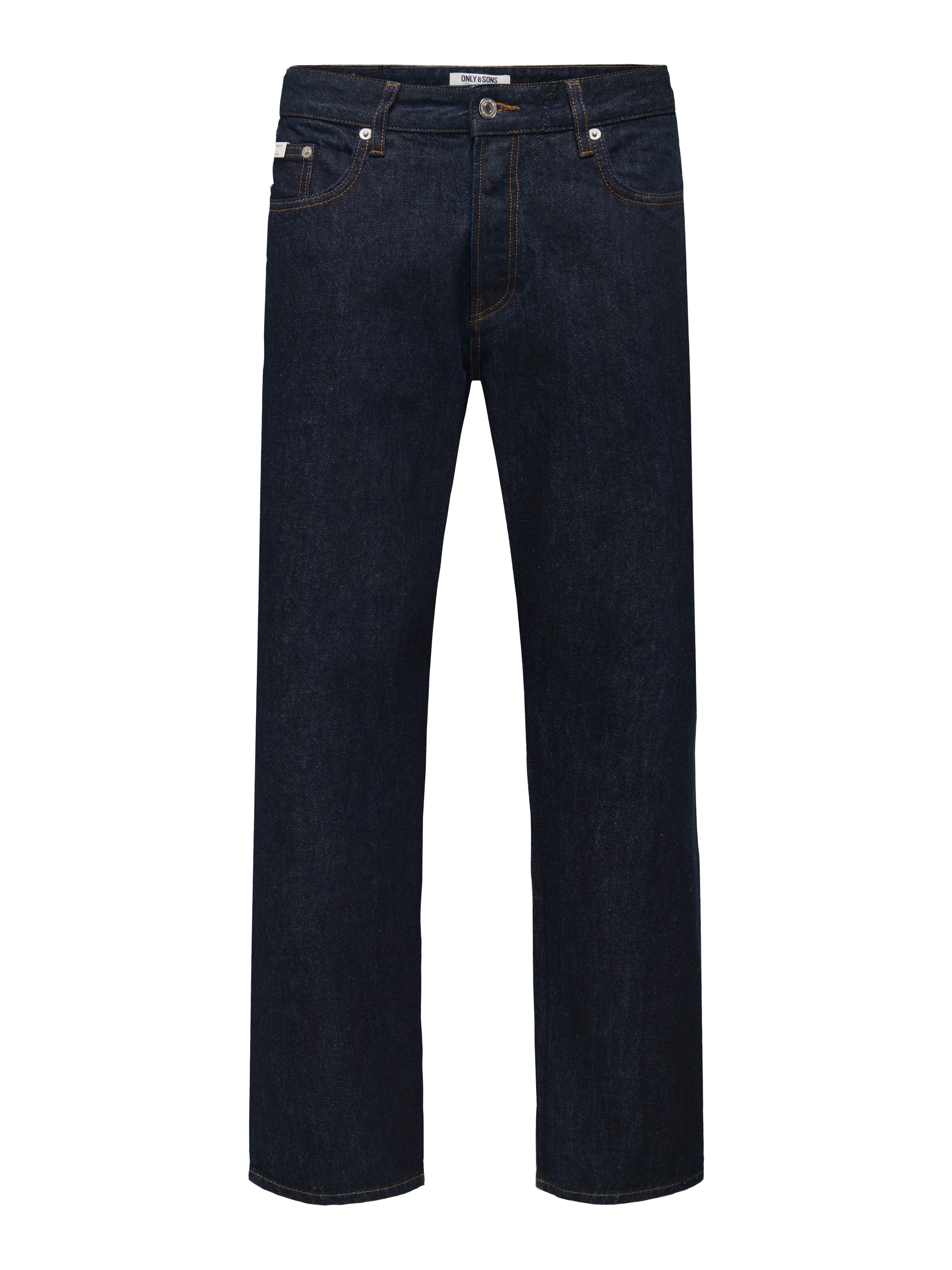 Dark Blue Denim Detail:RINSE