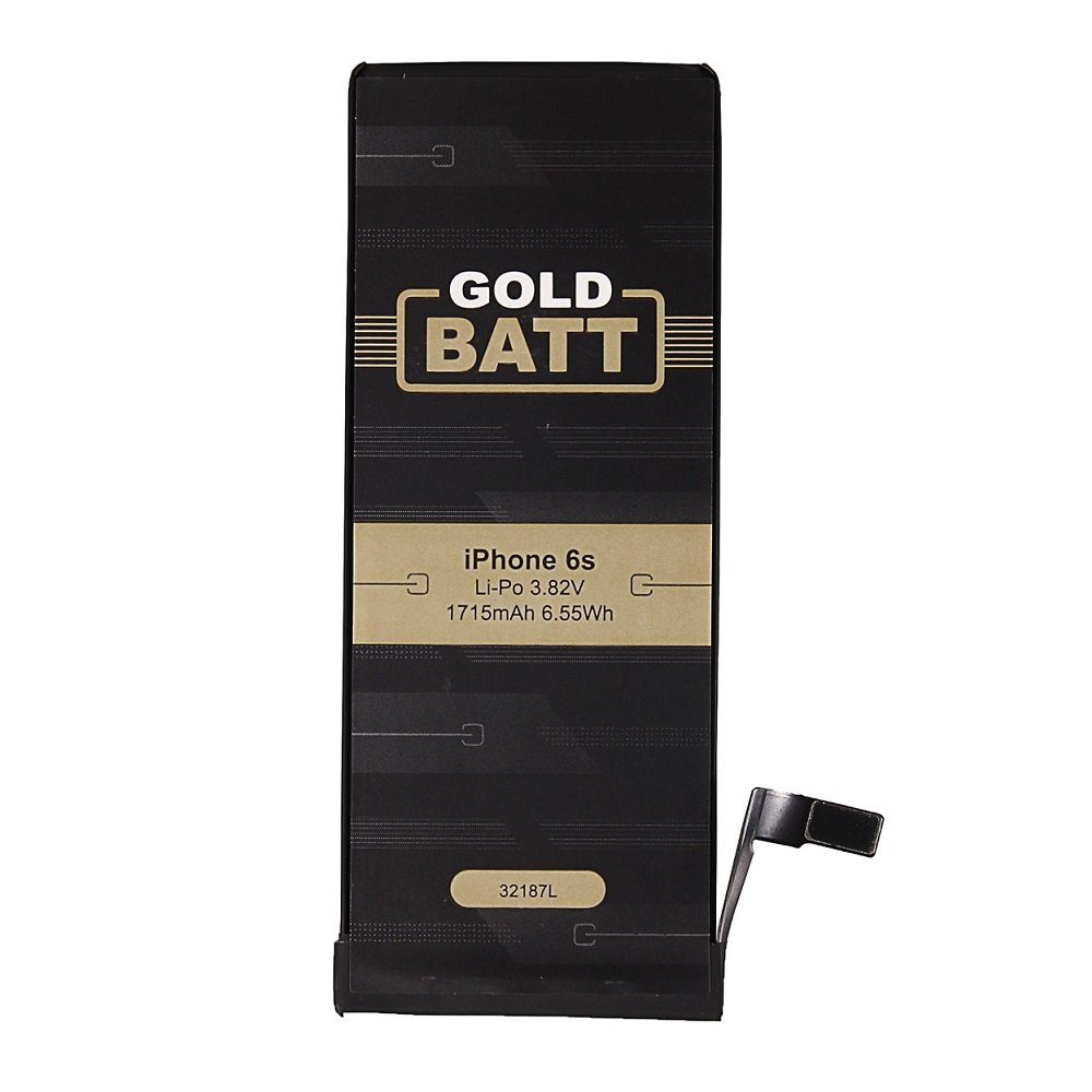 Akku passend für Apple iPhone 6s mit Werkzeug Reparatur Set + Anleitung Premium Batterie Akku Ersatzakku Akku 1715 mAh (3,8 V, 1 St), 100 % kompatibel, optimale Passgenauigkeit