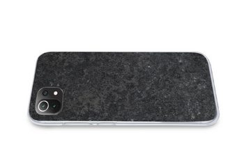 MuchoWow Handyhülle Beton - Grau - Textur - Retro - Industriell, Phone Case, Handyhülle Xiaomi Mi 11 Lite, Silikon, Schutzhülle