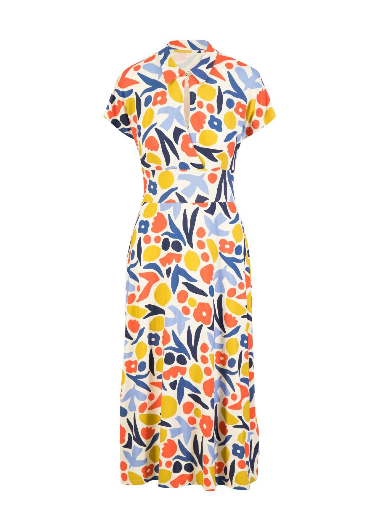 Blutsgeschwister Sommerkleid - Now We Are Talking Ease - Kleid Damen - Midikleid - Jerseykleid