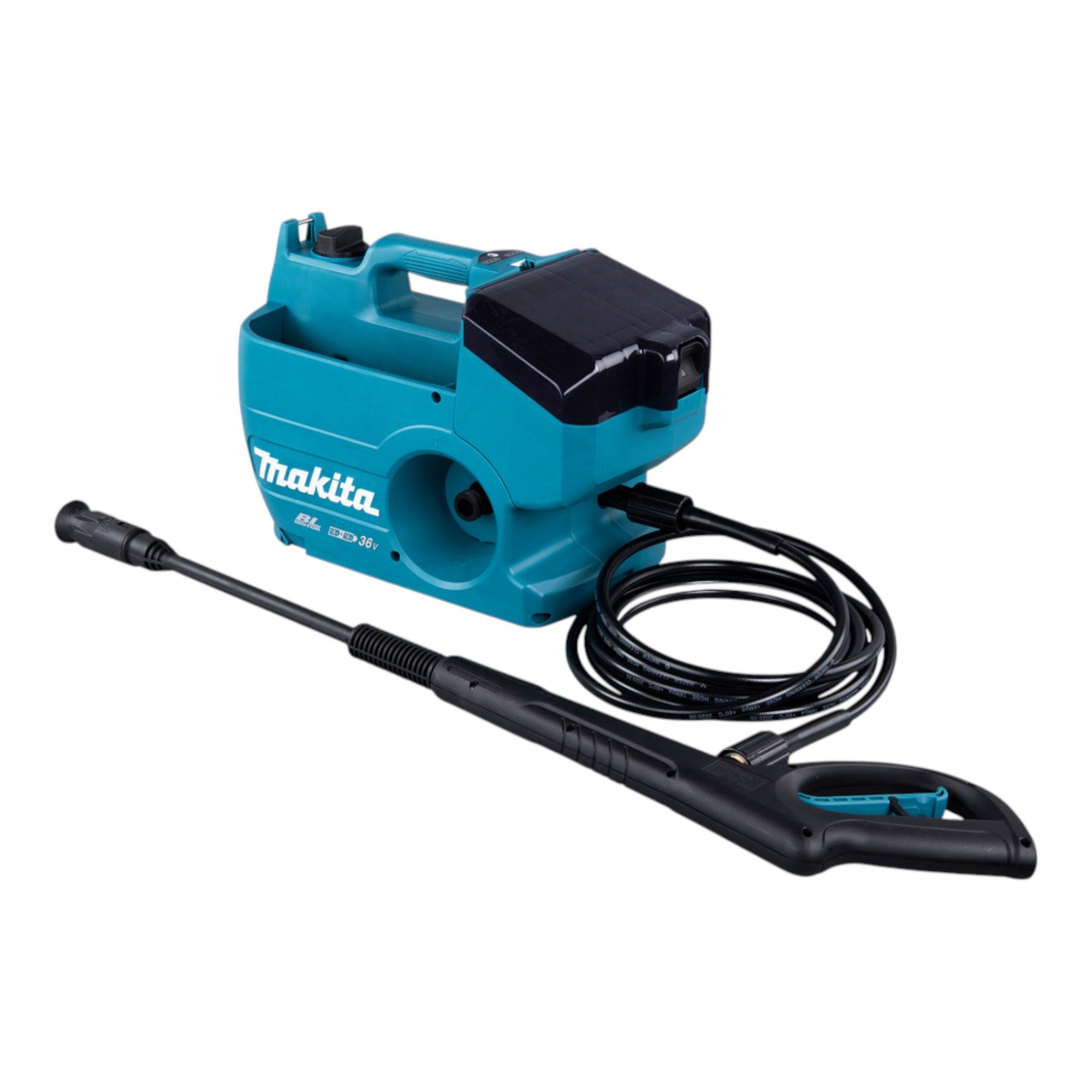 Makita Hochdruckreiniger DHW 080 F2K Akku Hochdruckreiniger 36 V (2x 18 V) 80 bar 380 l/h