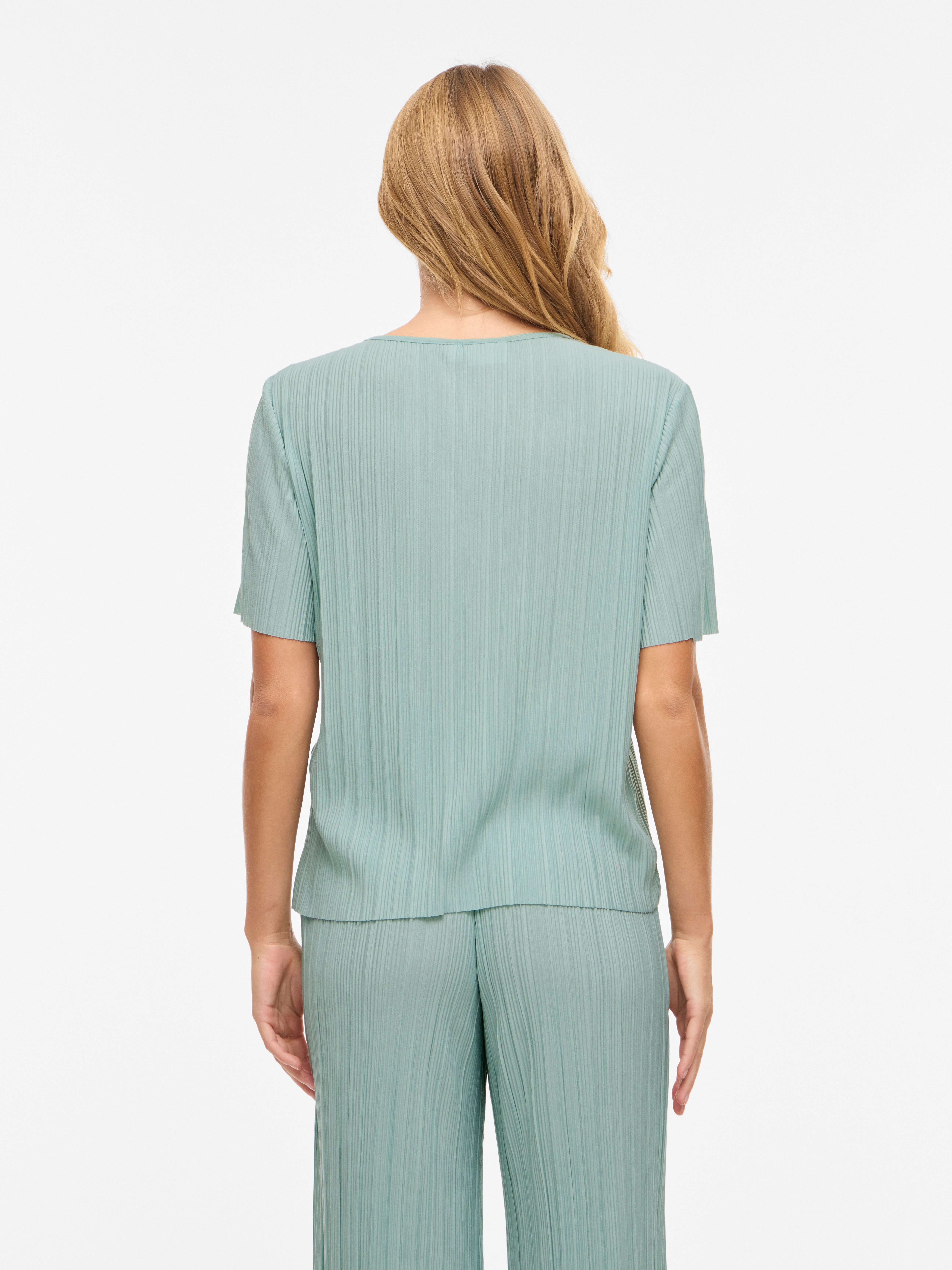 Vila Kurzarmshirt VIPLISA O-NECK S/S TOP - NOOS günstig online kaufen