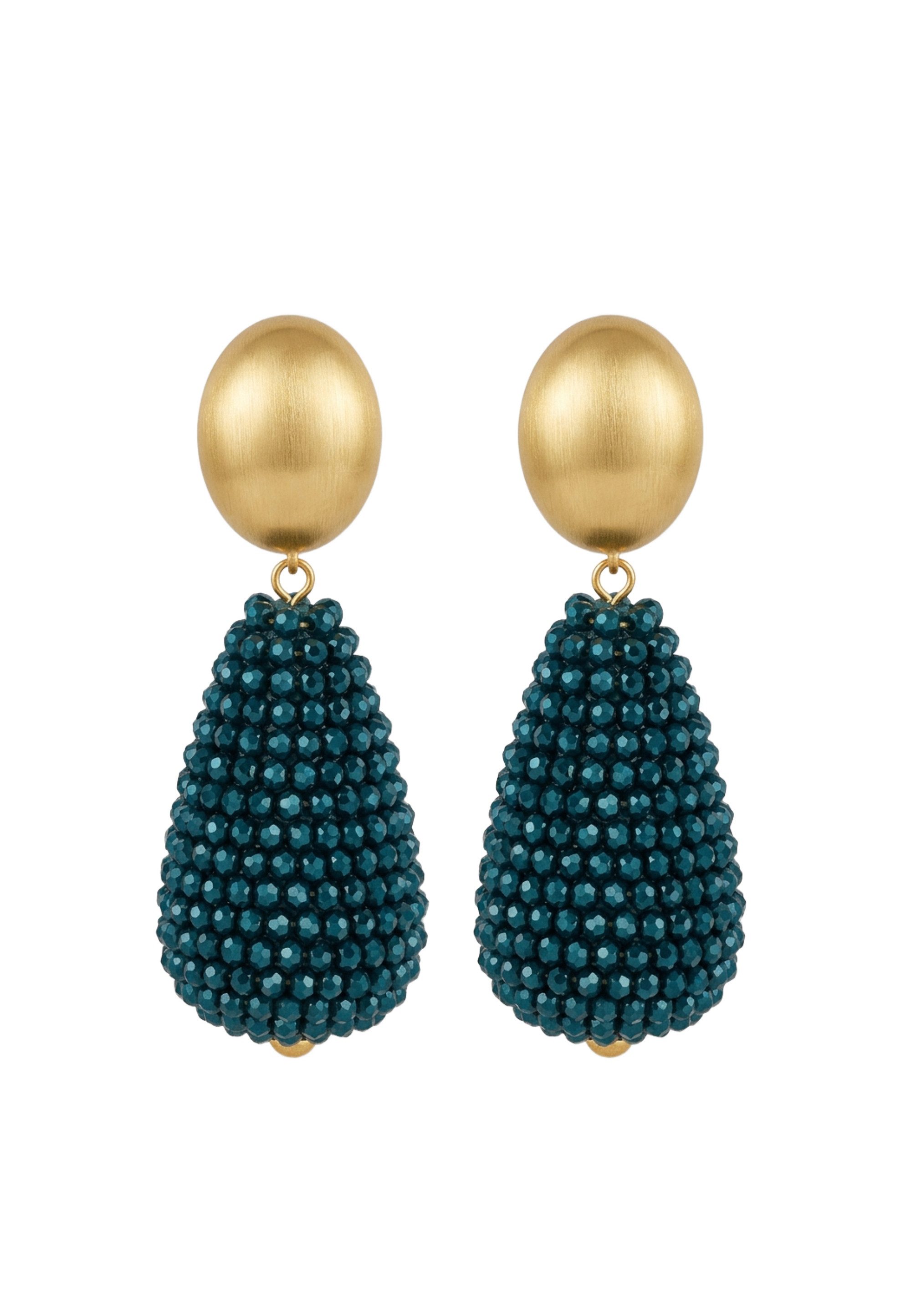 FILIPPA FIRENZE Paar Ohrclips Laguna, in eleganter Tropfenform