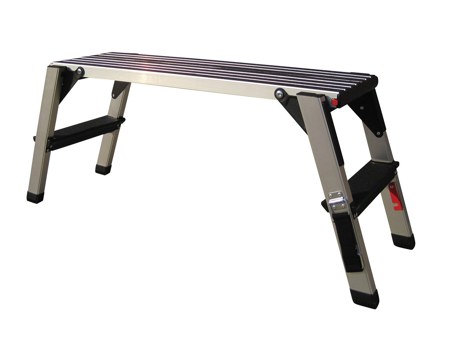 TECH-CRAFT Arbeitsplattform Arbeitsplattform 150 kg klappbar Anti-Rutschbelag (1 Stück), große Standfläche