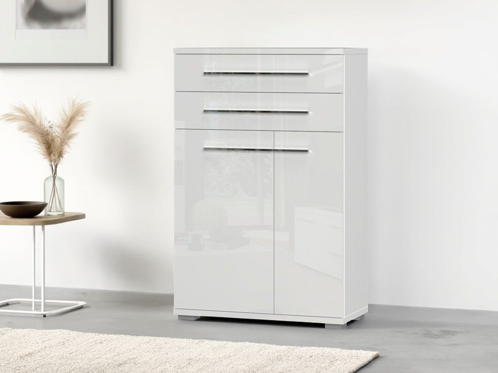 OTTO home Schuhschrank Piano (H/B/T): 117/76/35cm) UV lackiert, hochglänzen günstig online kaufen