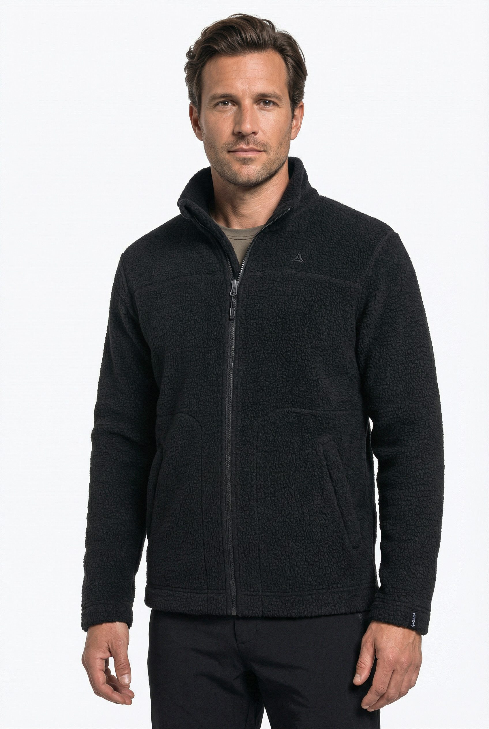 Schöffel Fleecejacke CIRC Fleece Jk Style Purga MNS lockere Passform, überschnittene Schultern