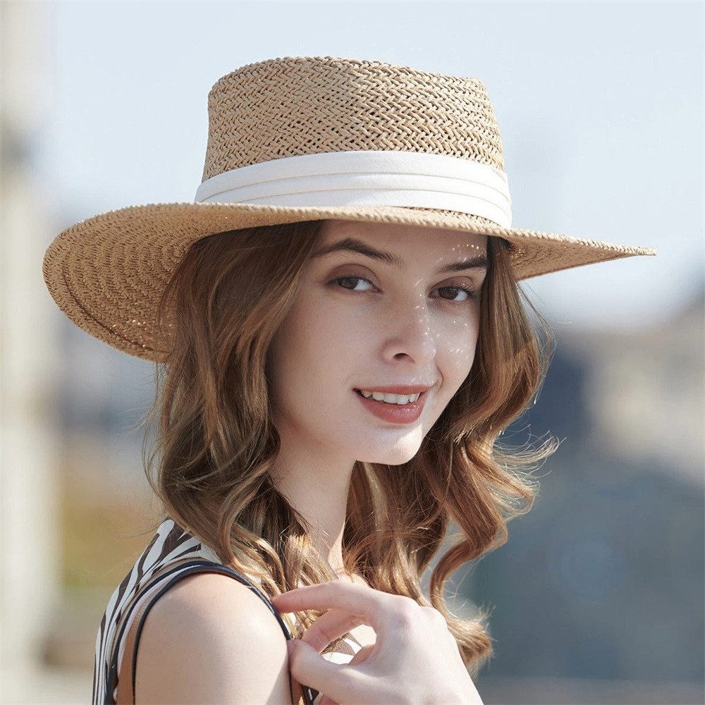 RWEUOQ Sonnenhut Sonnenhut Damen Jahrgang Strand günstig online kaufen