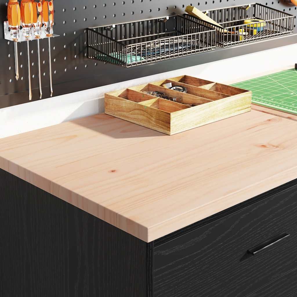 vidaXL Schrankmodule Garagen-Aufbewahrungsschrank Schwarz Massivholz Kiefer günstig online kaufen