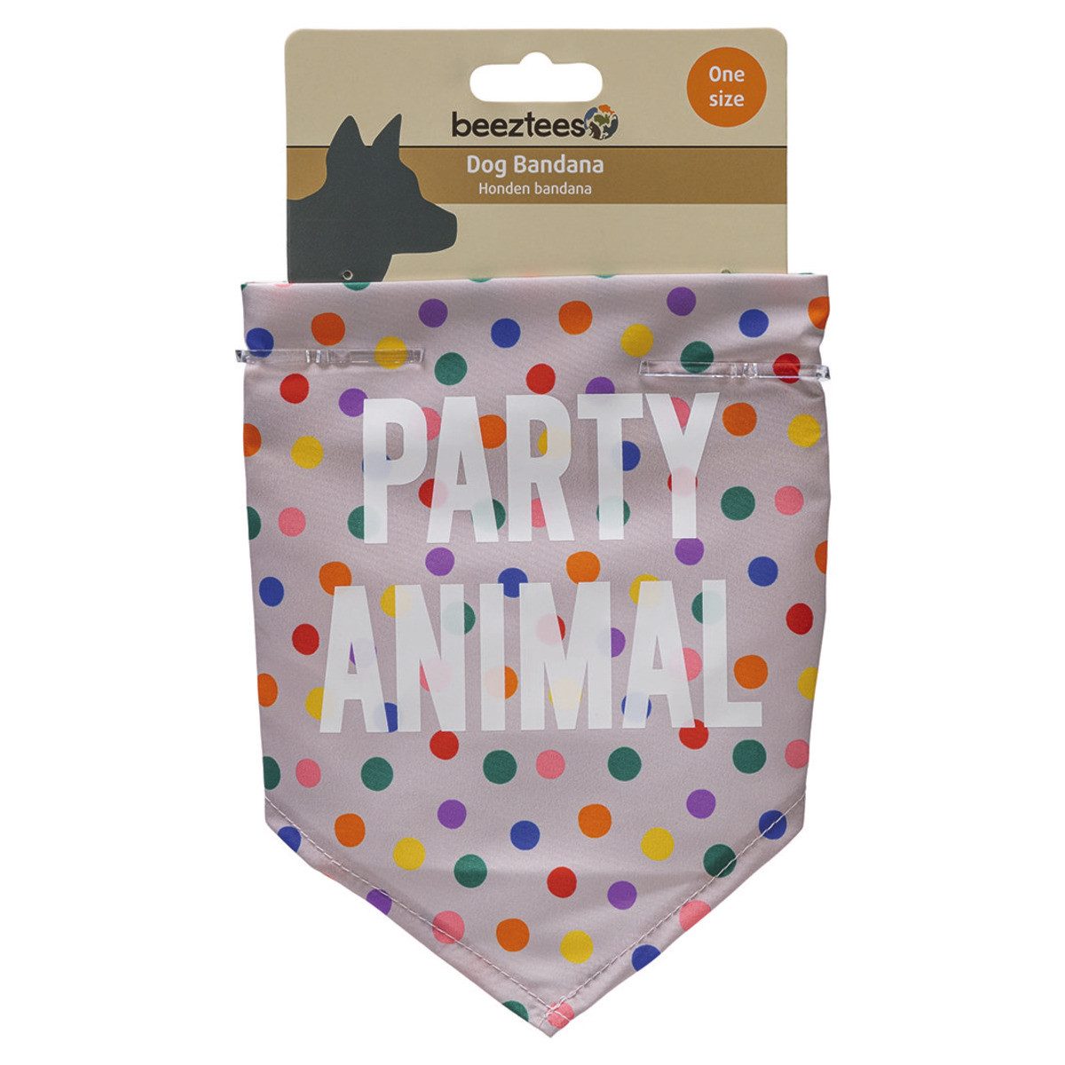 Beeztees Tier-Halstuch Party Bandana für Hunde