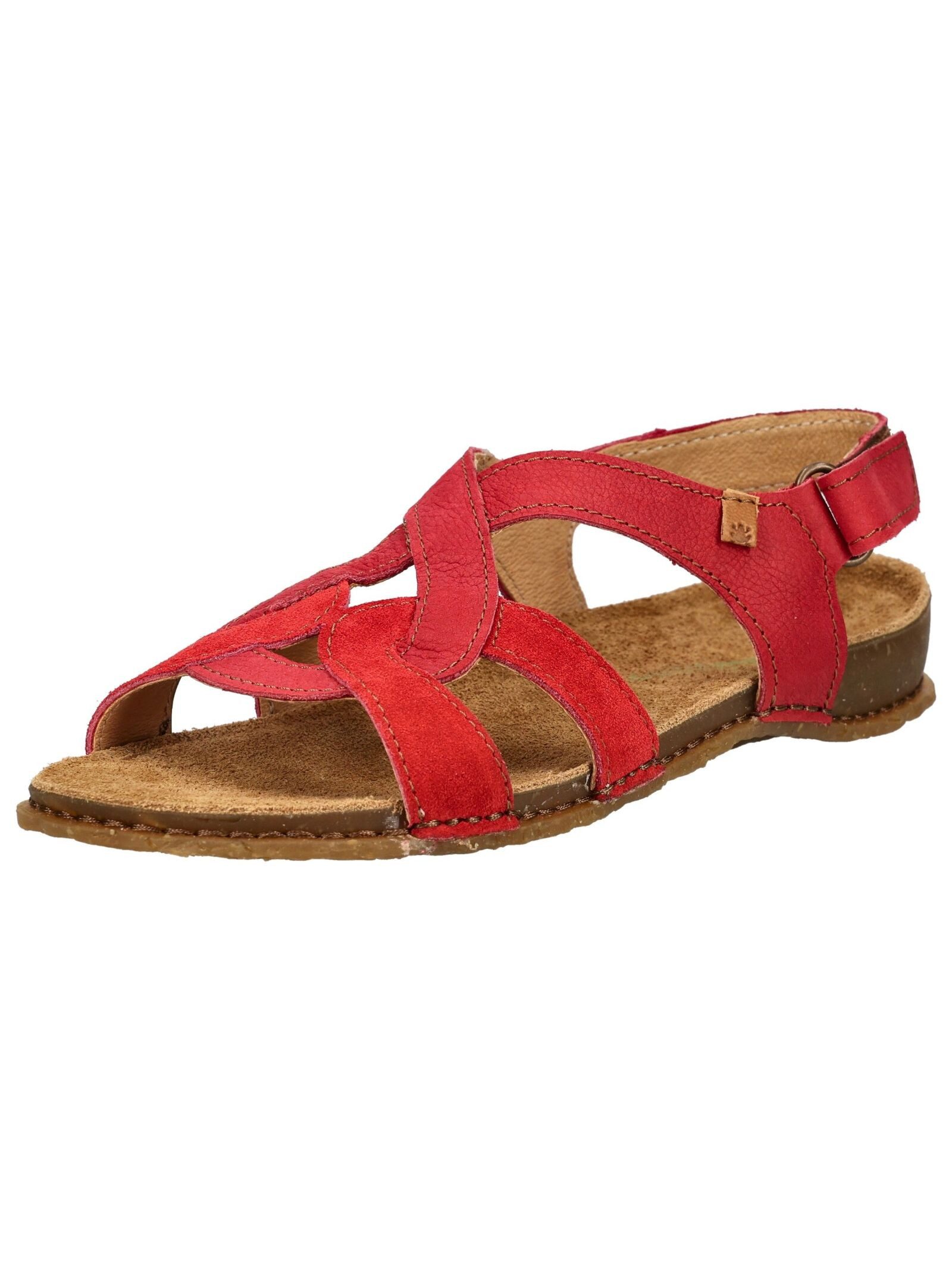 El Naturalista Sandalen Nubukleder Riemchensandale
