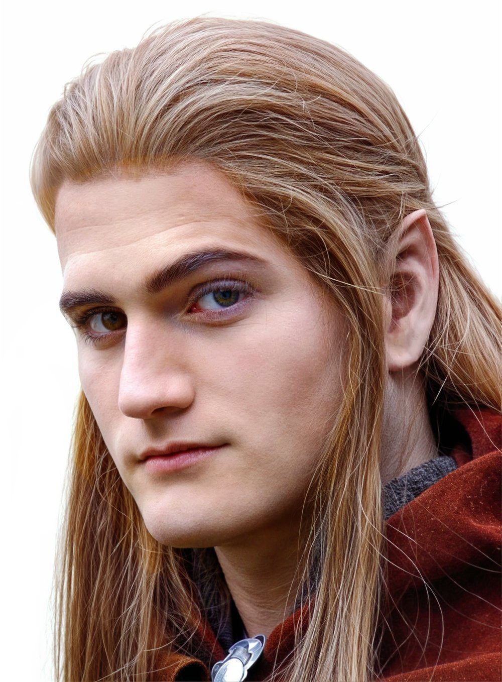 Wizardo Kostüm Elfenohren - aus Latex mit Hautkleber - Halloween, Diese Elfenohren könnten so in 'Der Herr der Ringe' zu sehen sein. Ei
