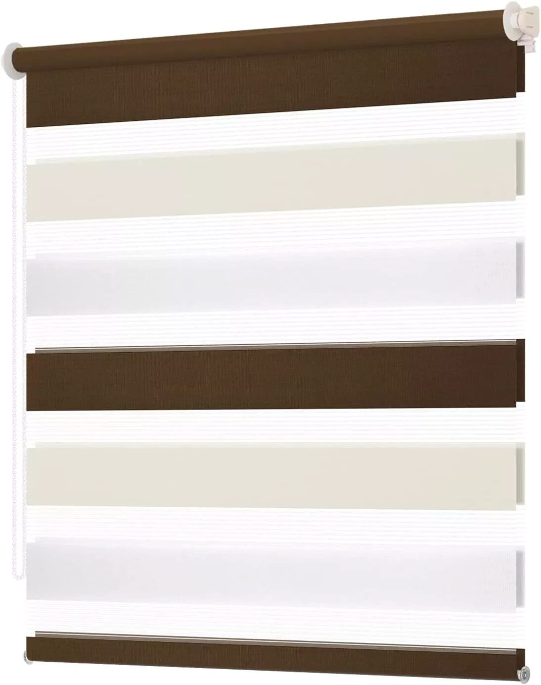 Doppelrollo rollos für Fenster ohne Bohren 130cm, OUBO, Lichtschutz, freihä günstig online kaufen