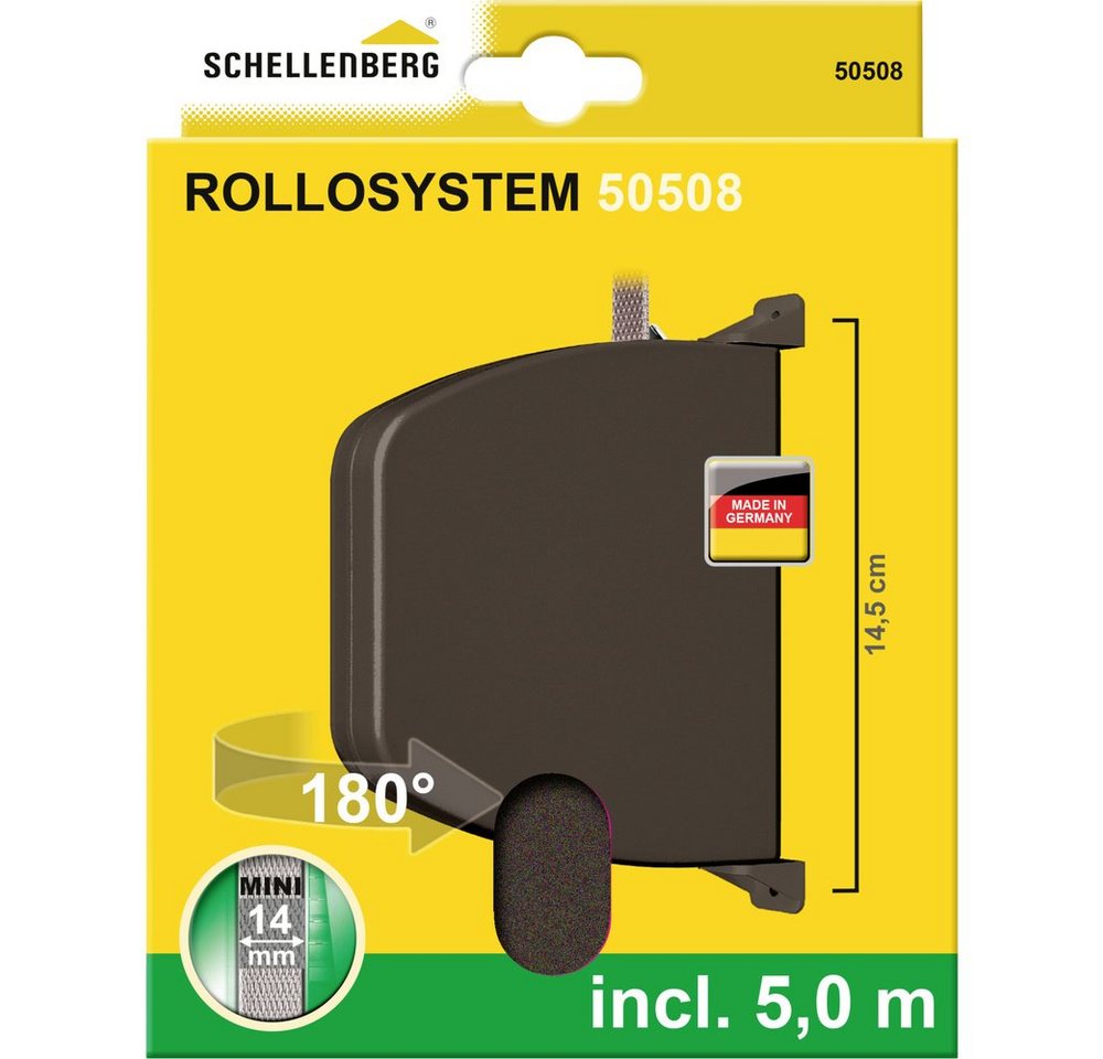 Thumbnail - SCHELLENBERG Rollladengurt-Antrieb Schellenberg 50508 Gurtwickler Aufputz Passend für (Rollladensysteme)