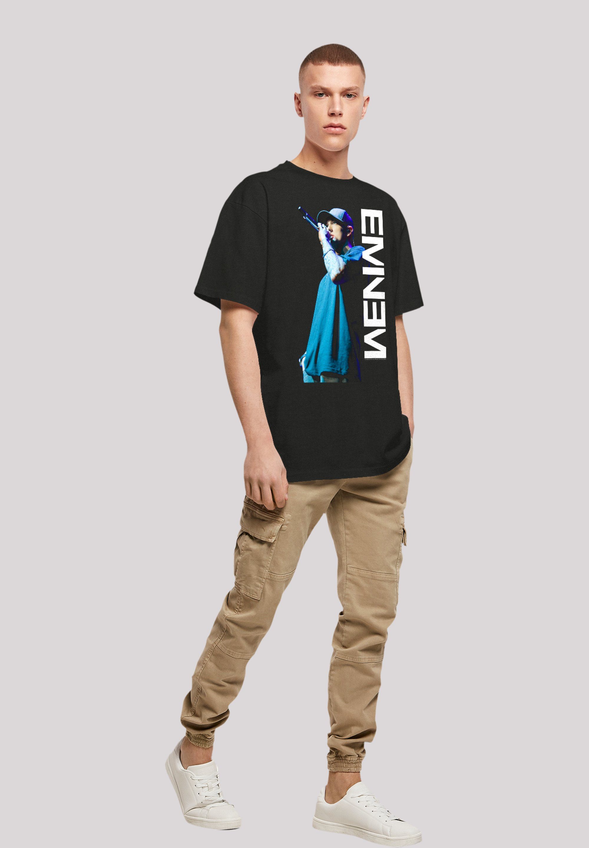 Qualität, Pose Premium Music T-Shirt Musik Hop schwarz Mic F4NT4STIC Eminem Hip Rap