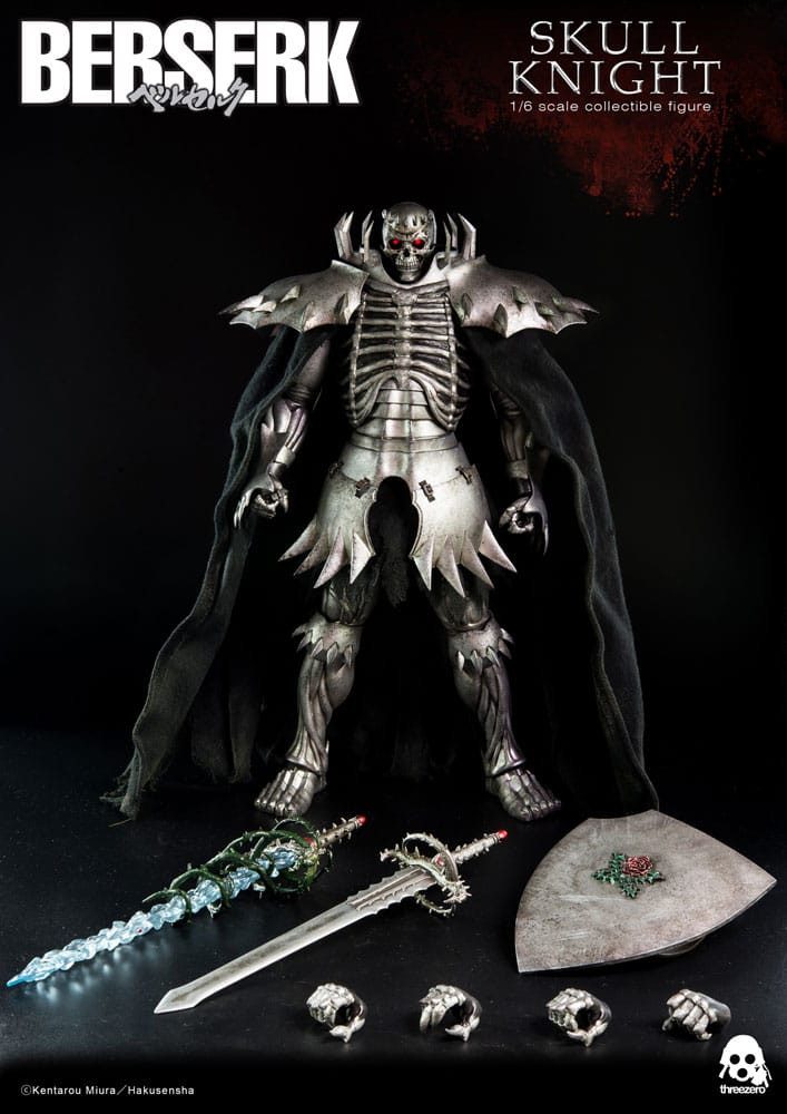 ThreeZero Actionfigur Berserk 1/6 Skull Knight 36 cm Actionfigur Exclusive Version