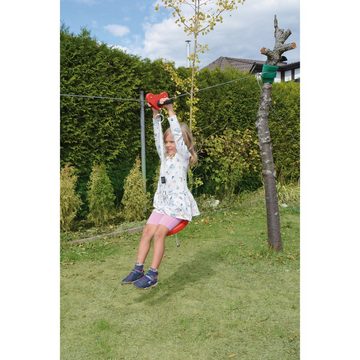 EDUPLAY Spielzeug-Gartenset Seil-Rutsche 30 Meter
