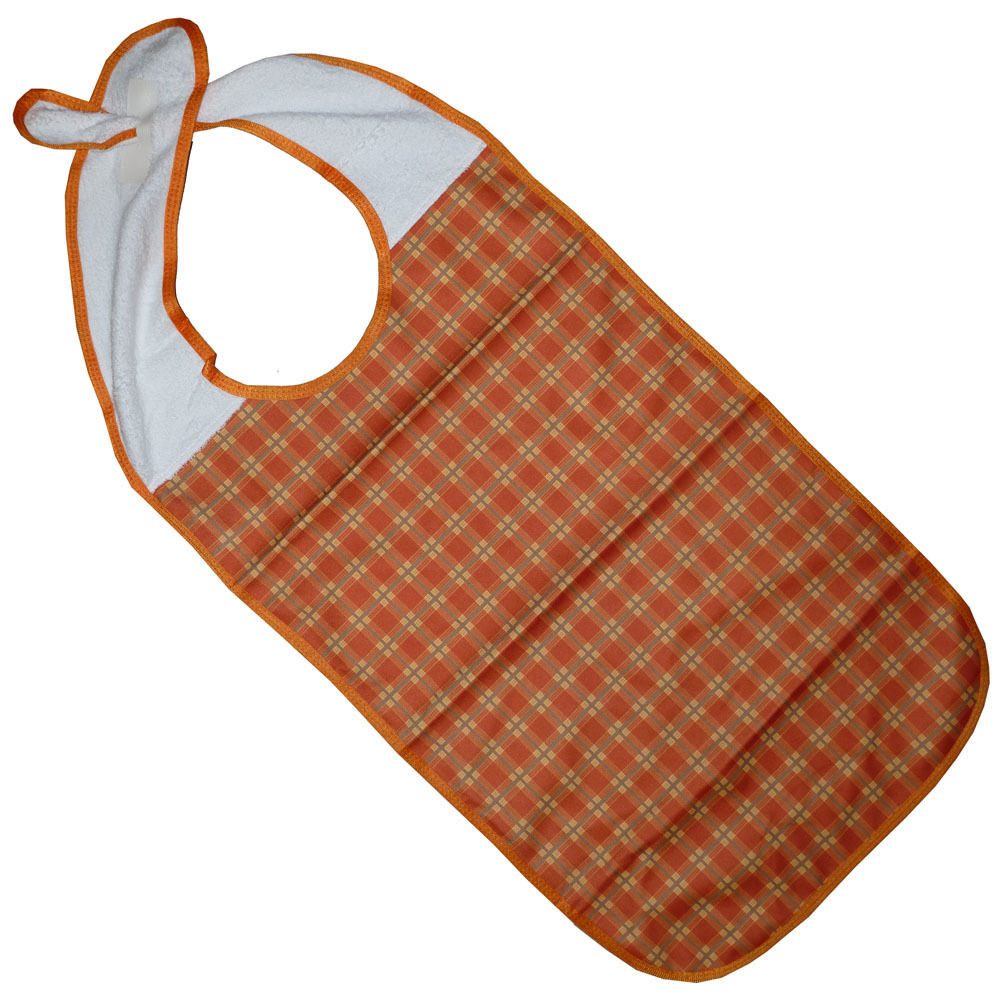 PFLEGE POINT Speiseschürze PFLEGE POINT® Ess-Schürze PU bedruckt mit Steckverschluss