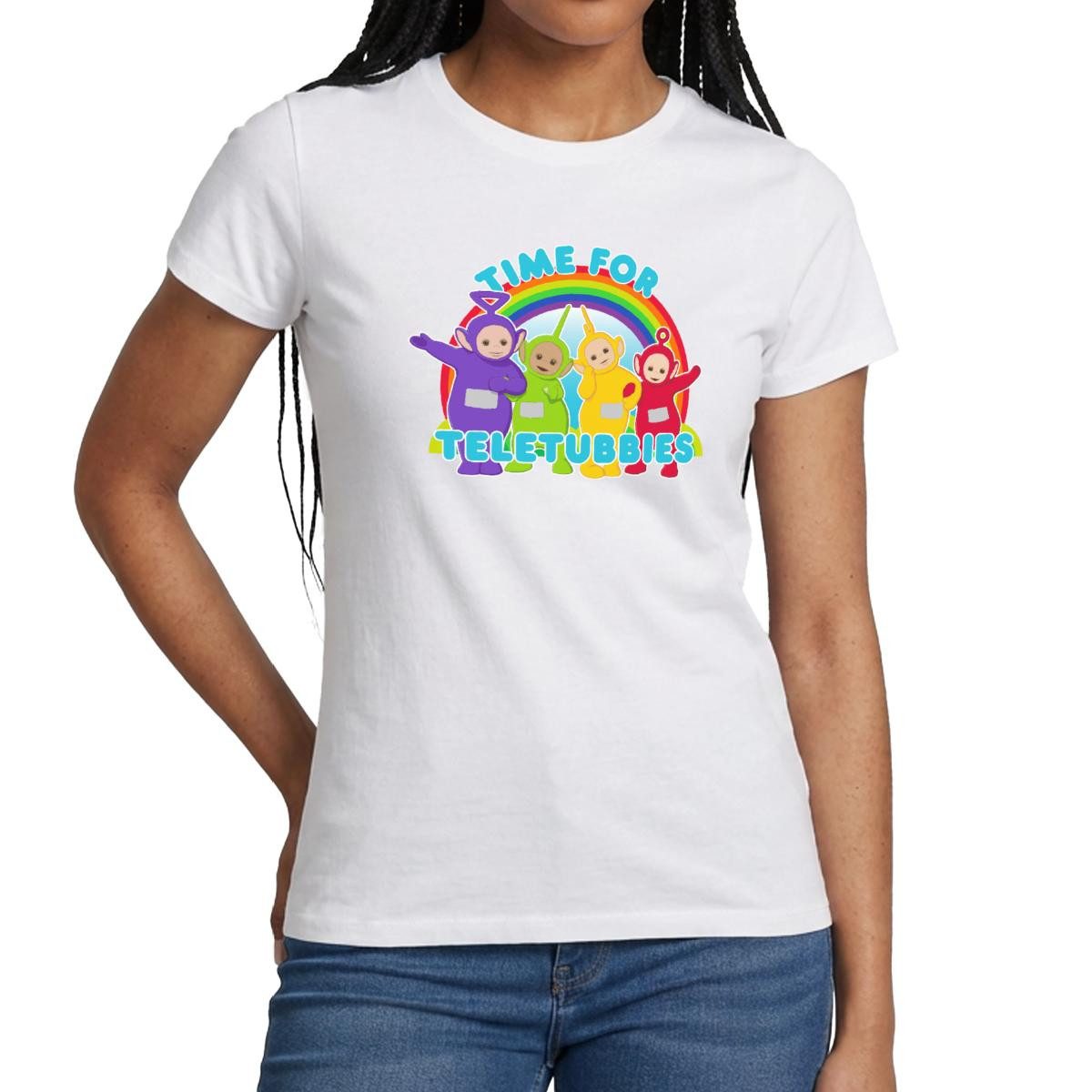 T-Shirt Teletubbies Time For Teletubbies Frauen T-Shirt