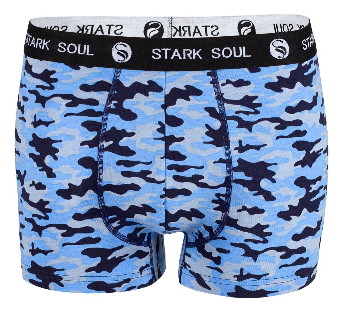 Stark Soul® Boxershorts 3'er Pack, Camouflage (3-St) in angenehmer Baumwollqualität