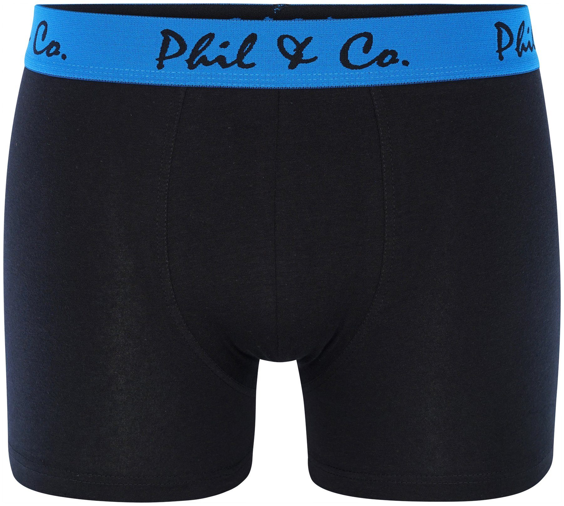 Phil (Schwarz/Blau) Co. & Retro 'Jersey' 2-Pack Retropants Pants