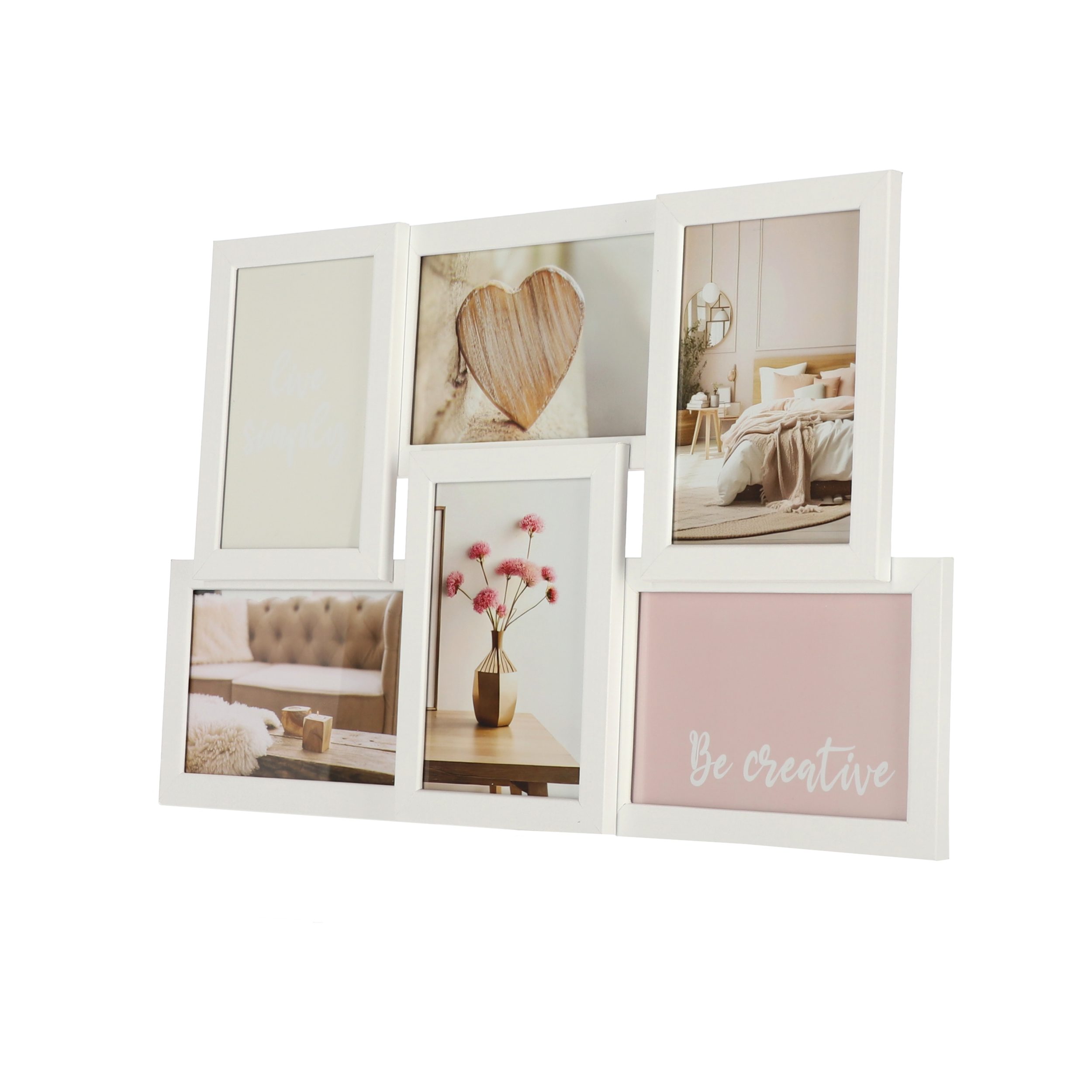 Wackadoo Living Bilderrahmen Collage Holzbilderrahmen Galerie mit Glas und günstig online kaufen