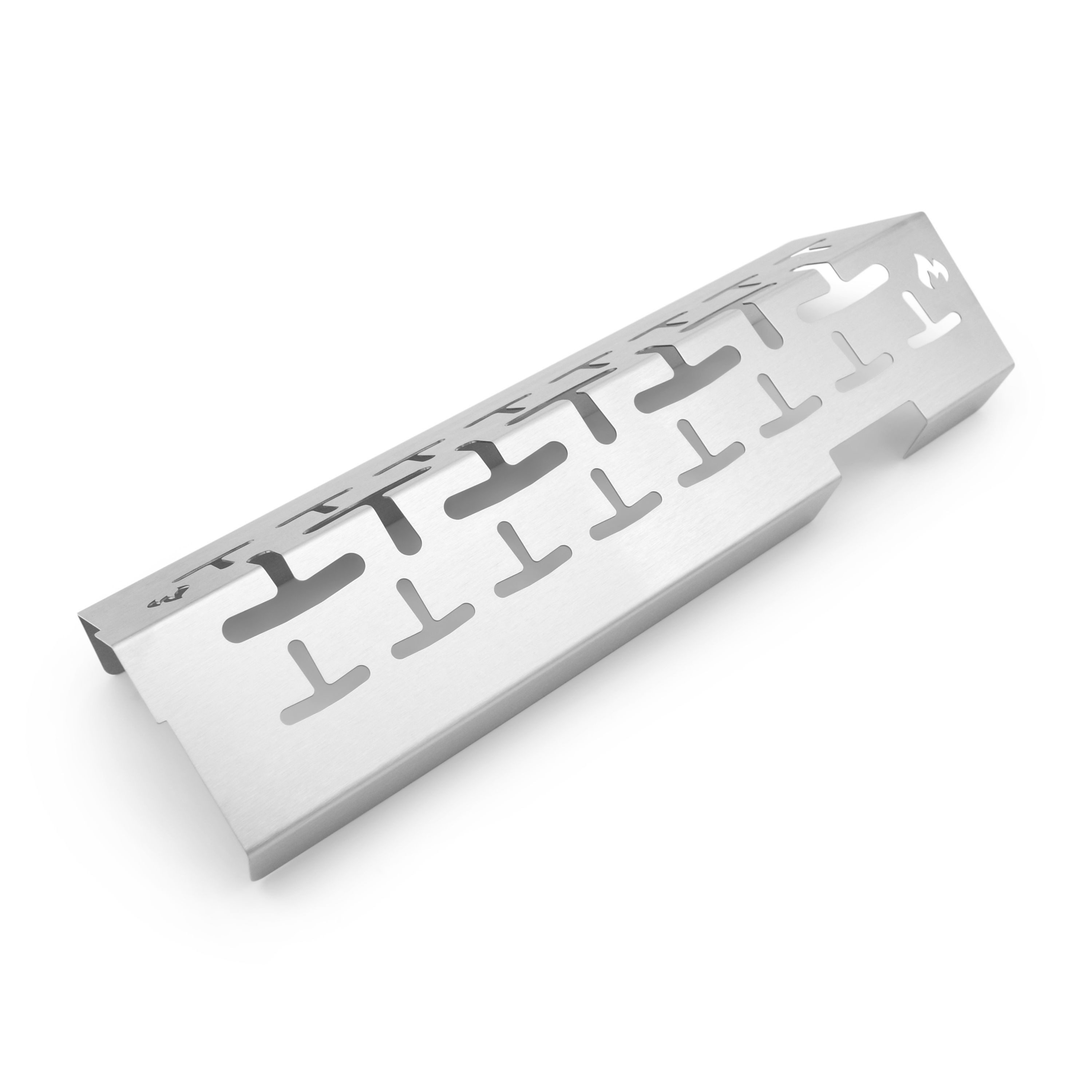 Grillrost.com BBQ Grillrost BBQ Edelstahl Brennerabdeckung Turbozone passend für Enders Boston, Made in Germany