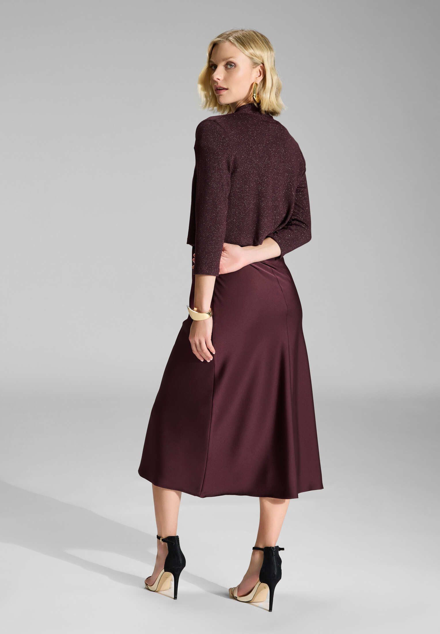 SWING Boleroblazer - Weiches Bolero-Jäckchen Figurbetonter Schnitt günstig online kaufen